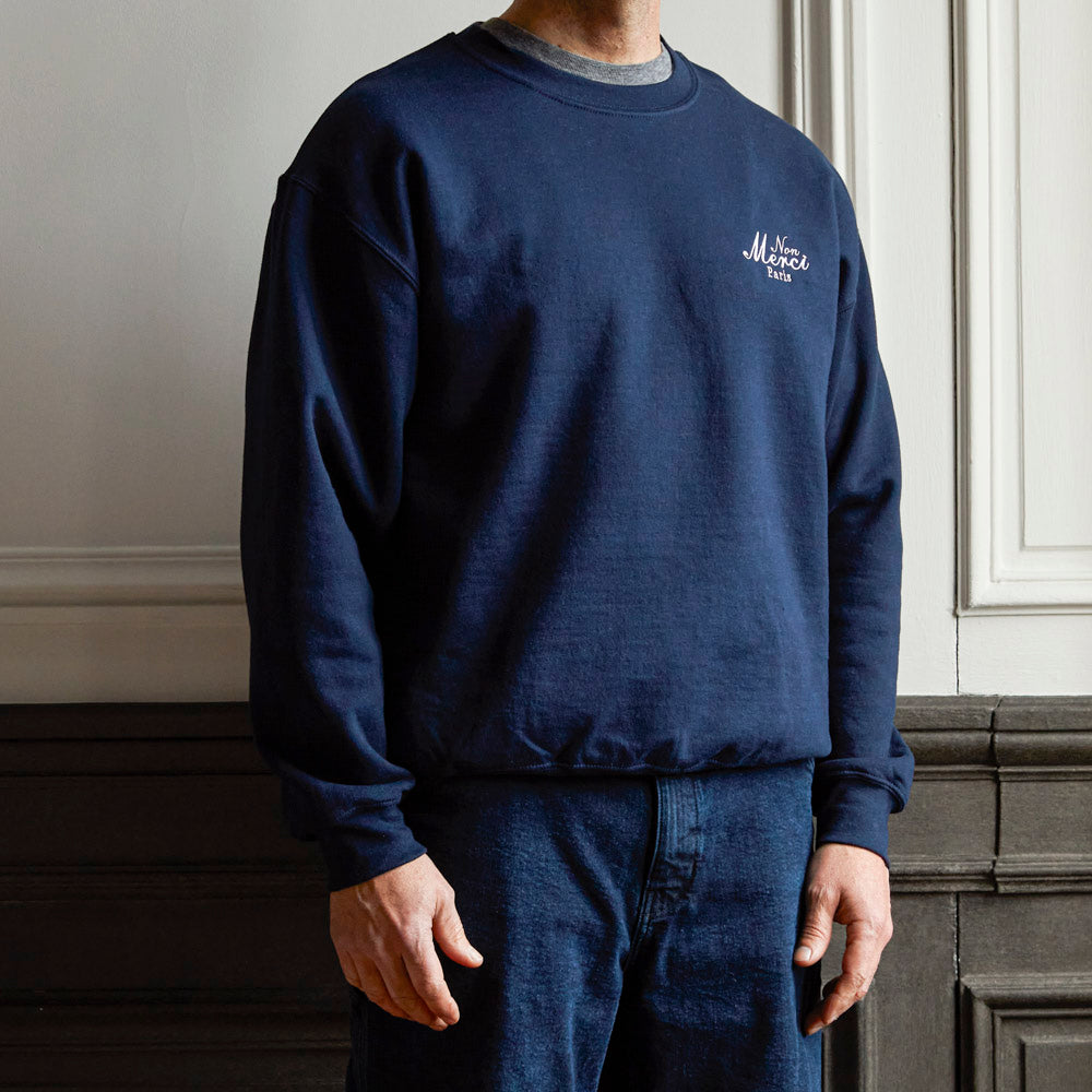 Merci - Sweat unisexe Non Merci 