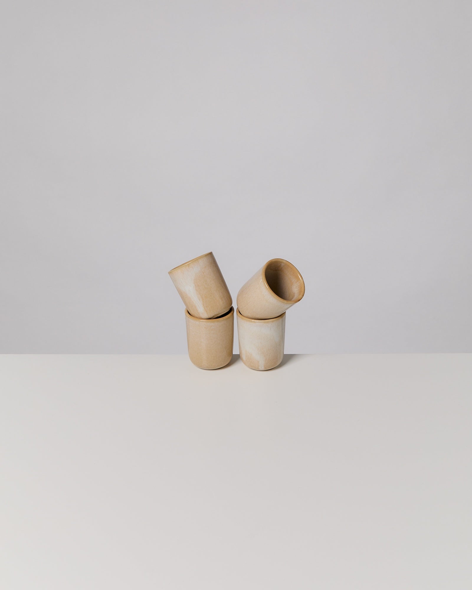 Cordoama Espressobecher sand 4er-Set