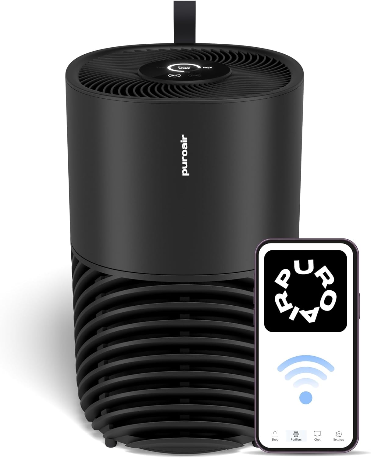 WAYFAIR PuroAir 240 HEPA Air Purifiers For Home Large Rooms - Covers Up To 1,000 Sq Ft - Filters Up To 99.9% Of Pollutants, Smoke, Pollen, Dust - Quiet HEPA Air Filter - Air Purifiers For Bedroom (2 Pack)