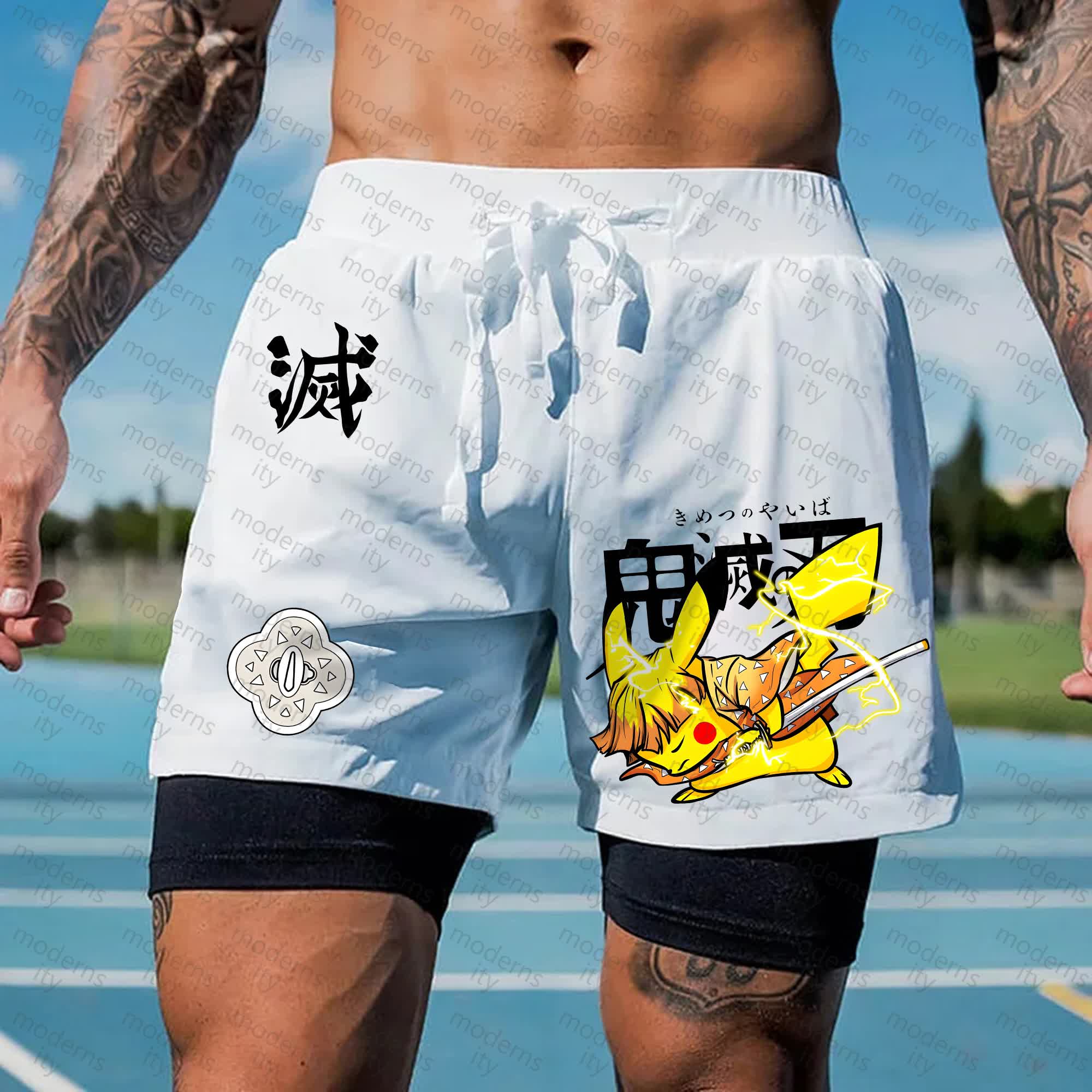 Unisex Casual Anime Streetwear Shorts 丨Comicssoul X Comicssoul