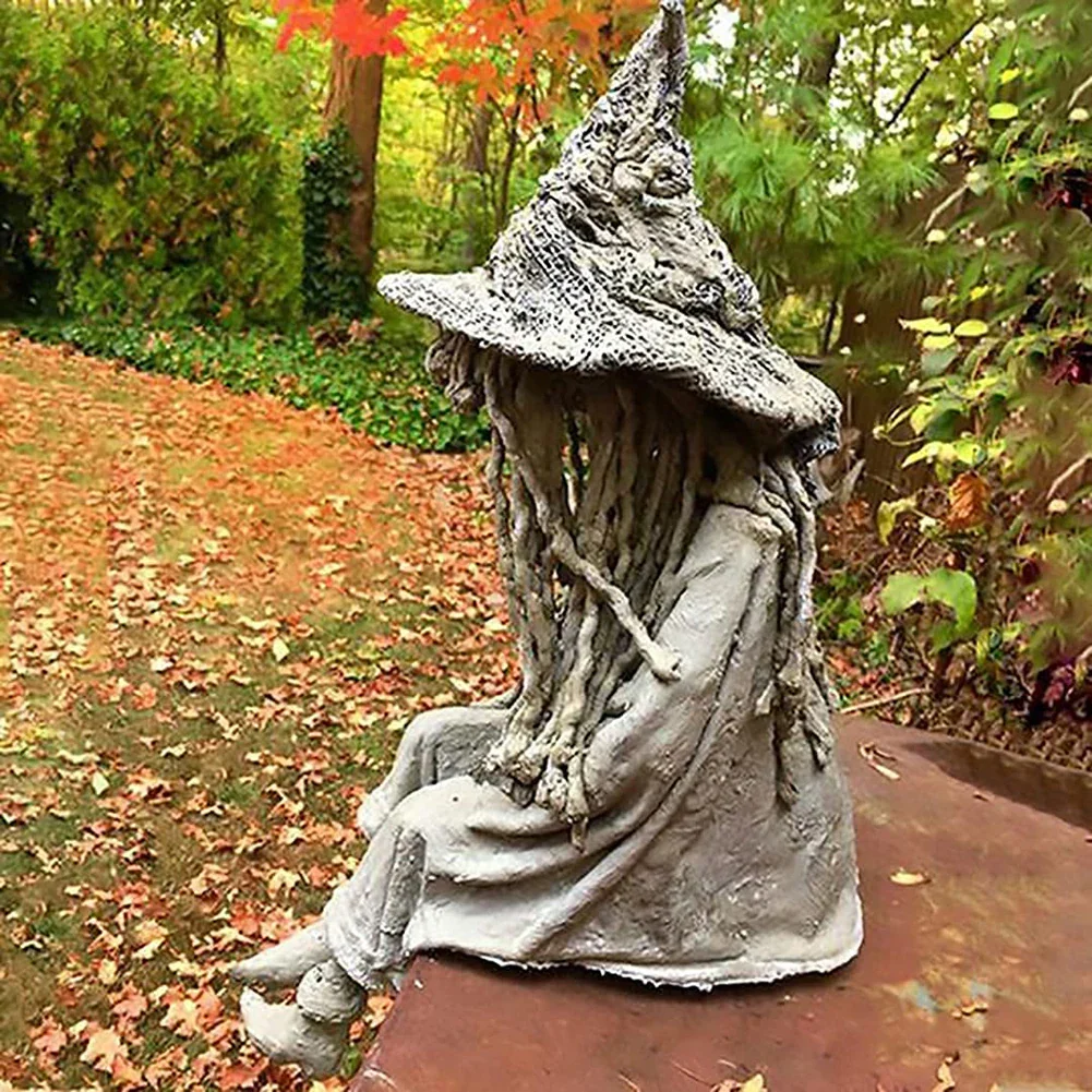 Mystic Witch™ - Solar-Powered Statue Light - Image 4 Mystic Witch™ - Solar-Powered Statue Light - Image 4