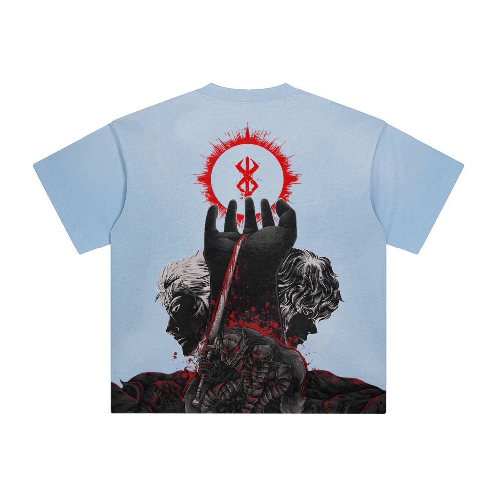 Unisex Anime Inspired Vintage T-Shirt TeeThreads Sustain the Scene with Custom Apparel