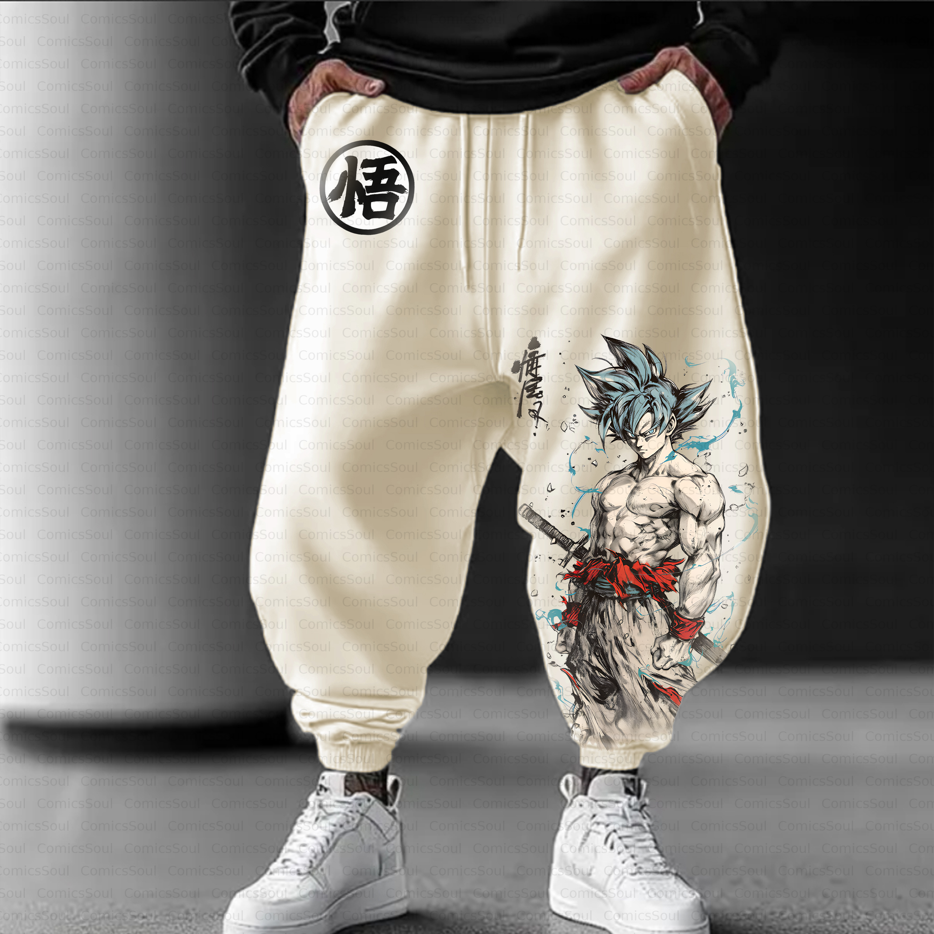 Unisex Casual Anime Streetwear Pant