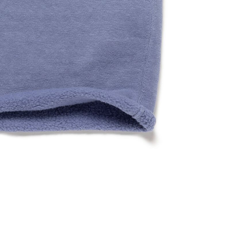 HUMAN MADE HENLEY NECK SWEATSHIRT