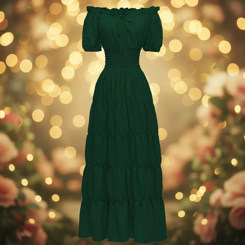 Halloween Costumes Womens Boho Maxi Dress Outfit - Image 2 Halloween Costumes Womens Boho Maxi Dress Outfit - Image 2
