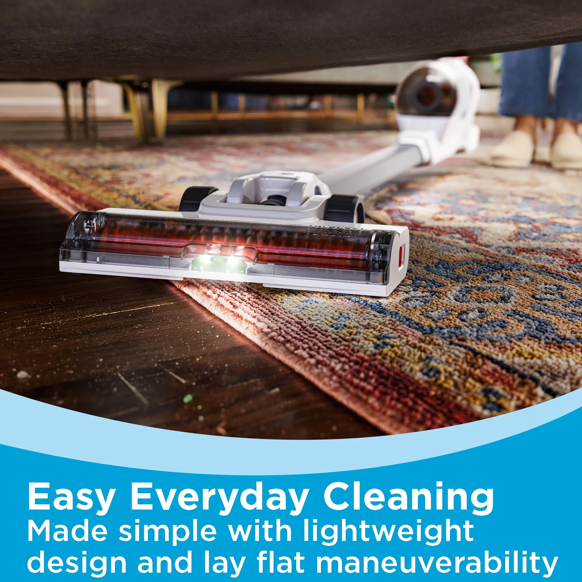 BLACK+DECKER POWERSERIES+ 20V MAX Cordless Stick Vacuum, with Anti-Tangle Brush Bar, Convertible to Handheld, 44 Minute Run-Time, BHFEA520J - Image 15