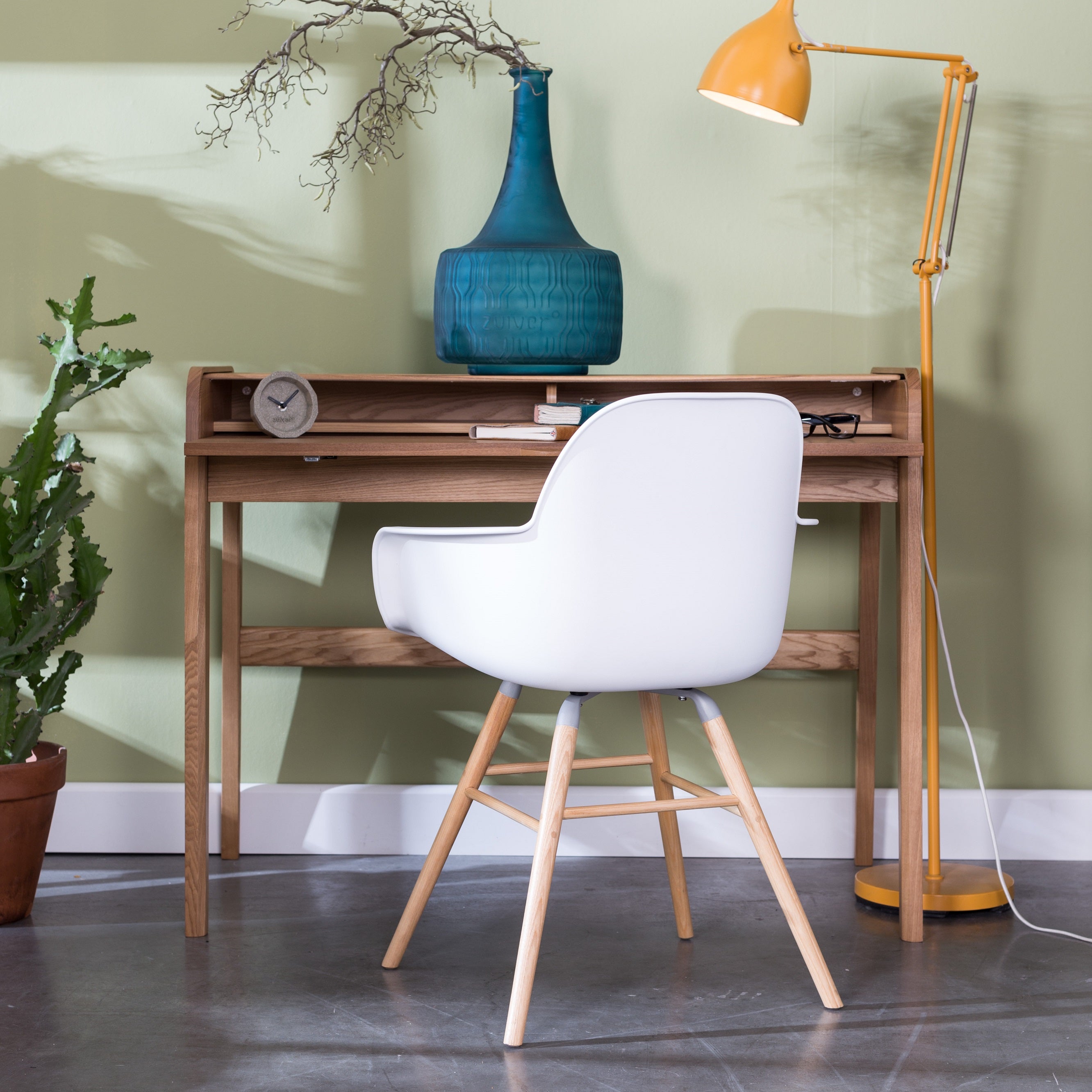 Zuiver Barbier Bureau - Eiken