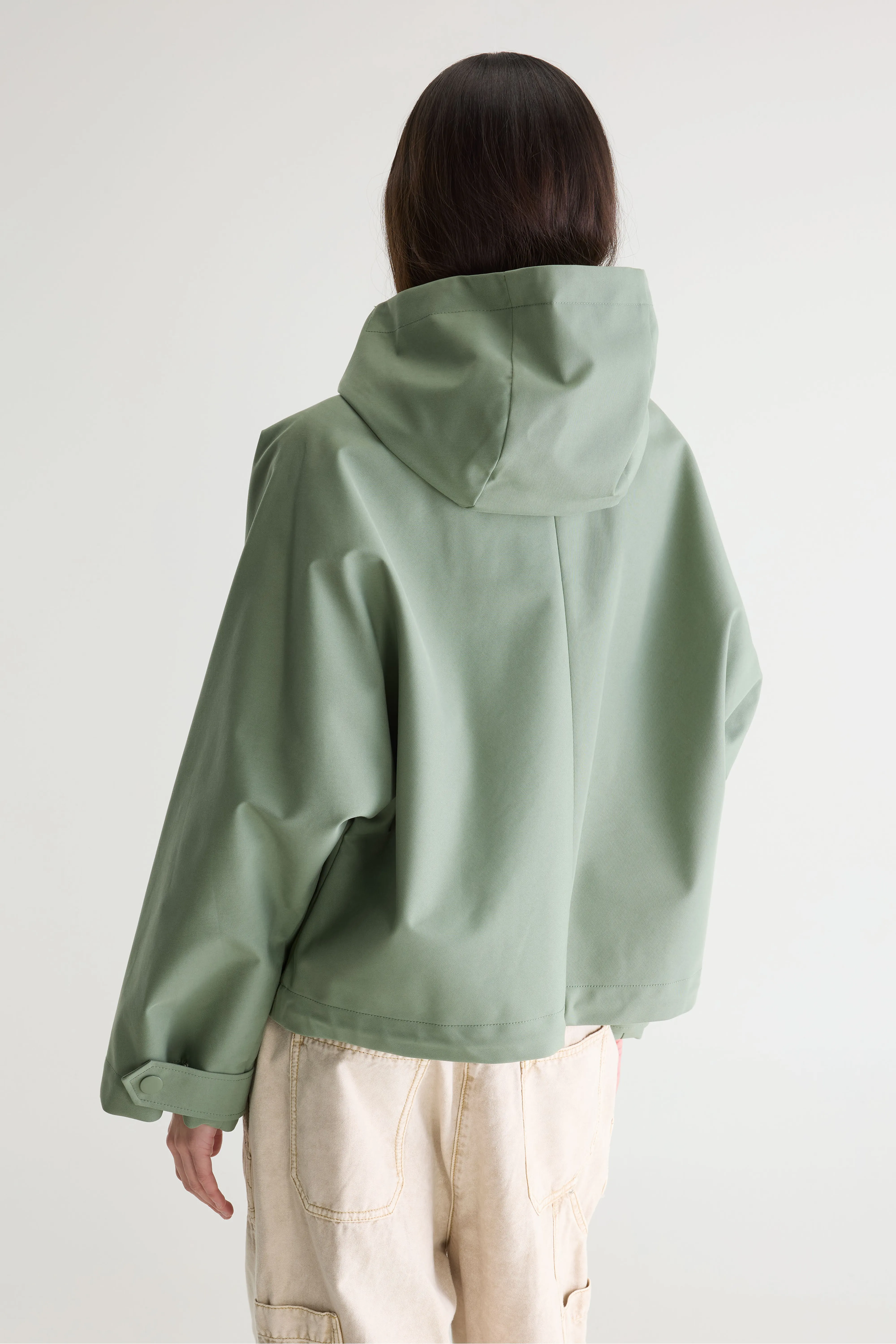 Bellerose Jenna hooded jacket (261 / W / EUCALYPTUS)
