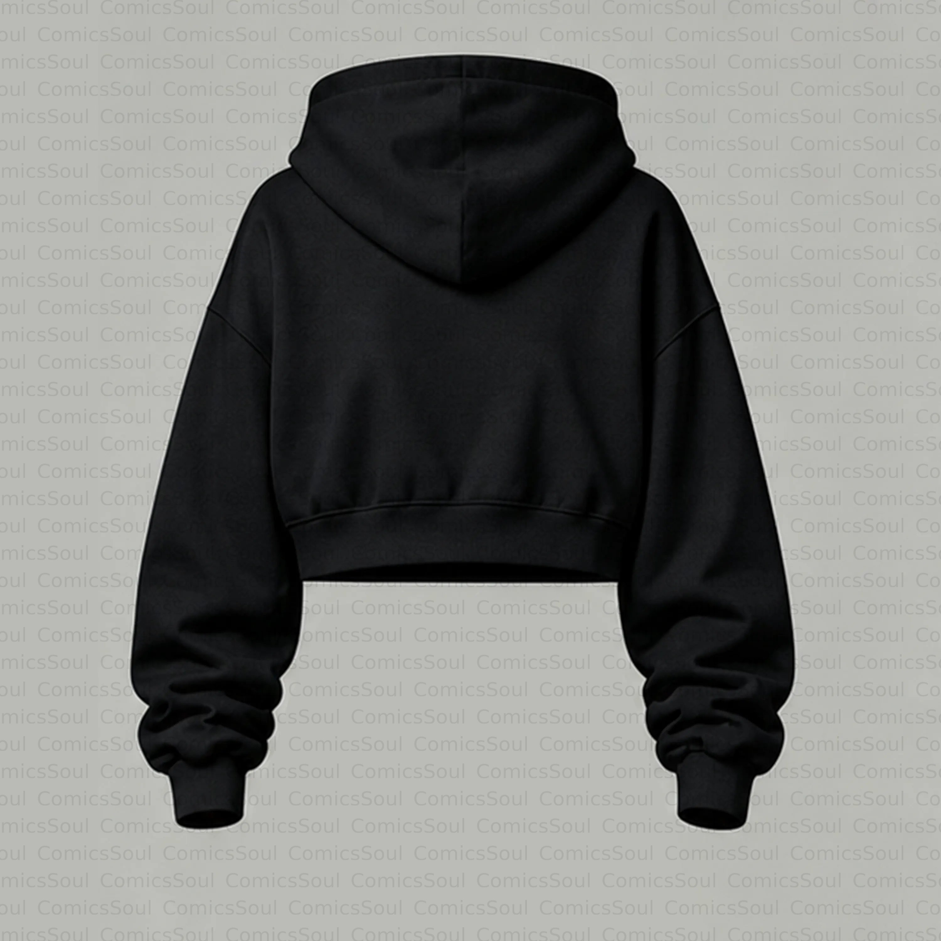 Demon Slayer Cropped Long Sleeve Hoodie & High Waist Jogger Pants Two Piece TeeThreads Sustain the Scene with Custom Apparel