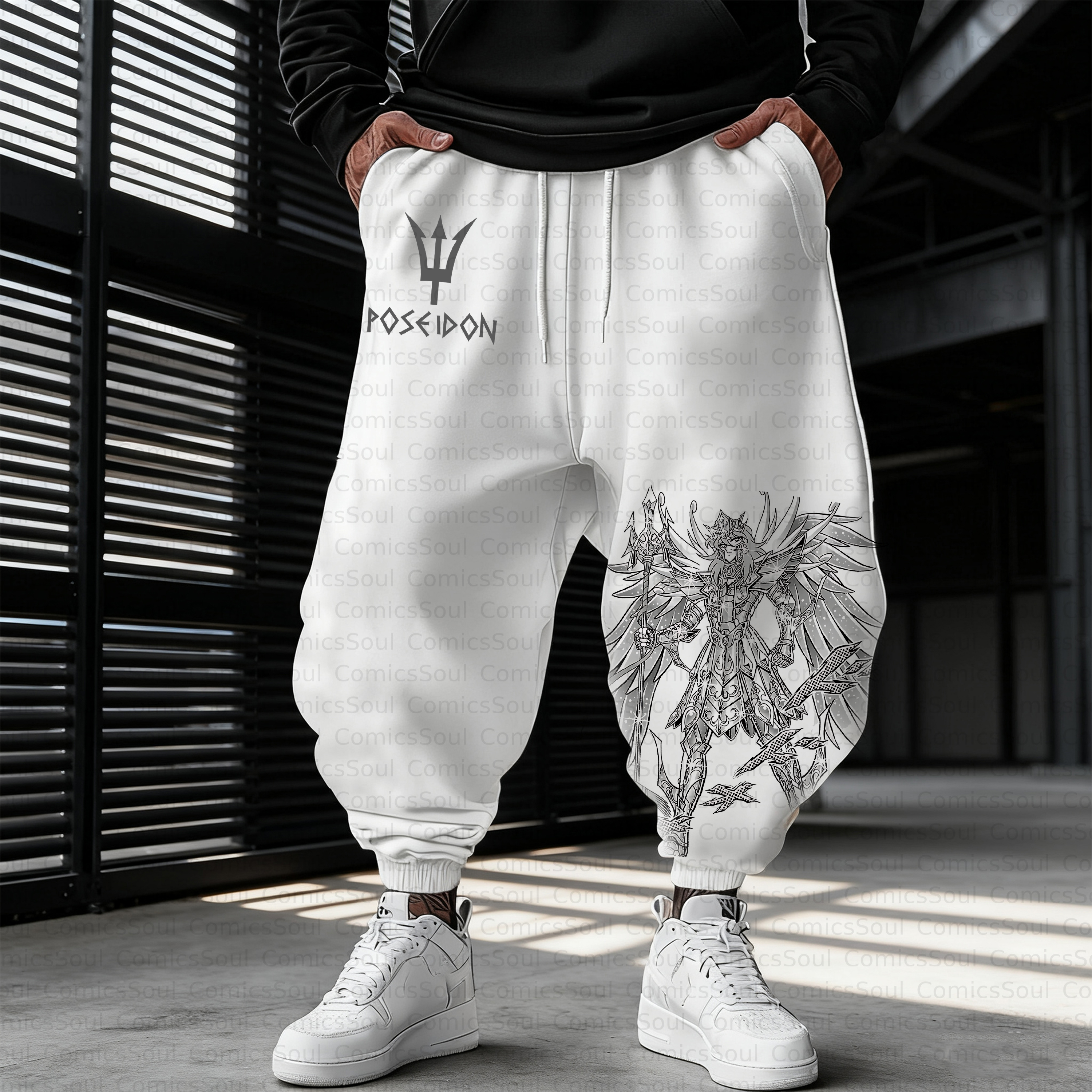 Unisex Casual Anime Streetwear Pant