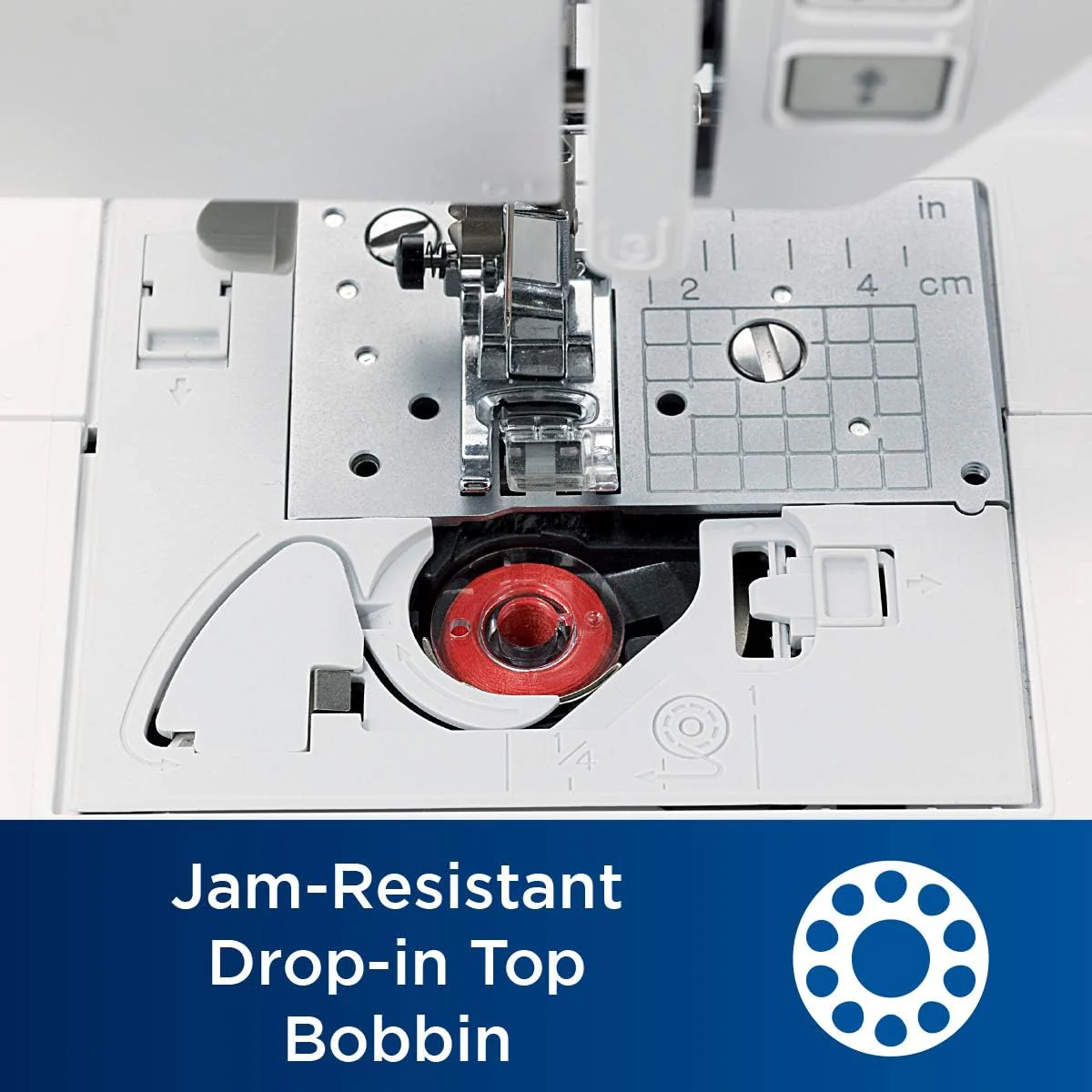 Brother HC1850 sewing and quilting machine, 185 built-in stitches, LCD display