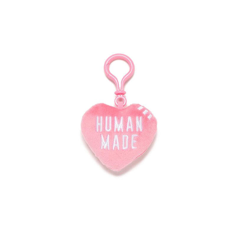 HUMAN MADE STUFFED HEART KEY CHARM