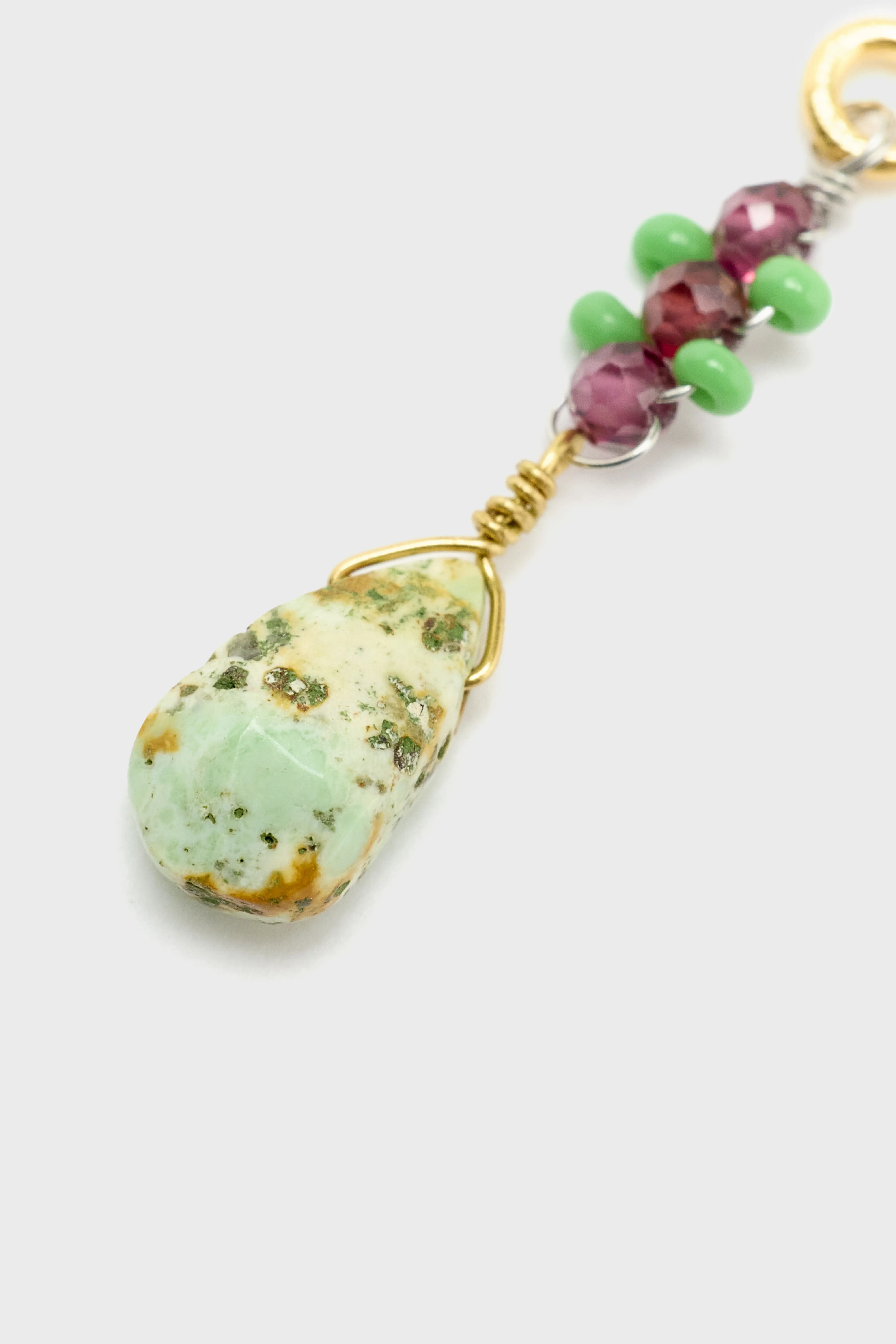 Bellerose N° D2 Asymmetric Earrings  (261 / W / MULTICOLOR)