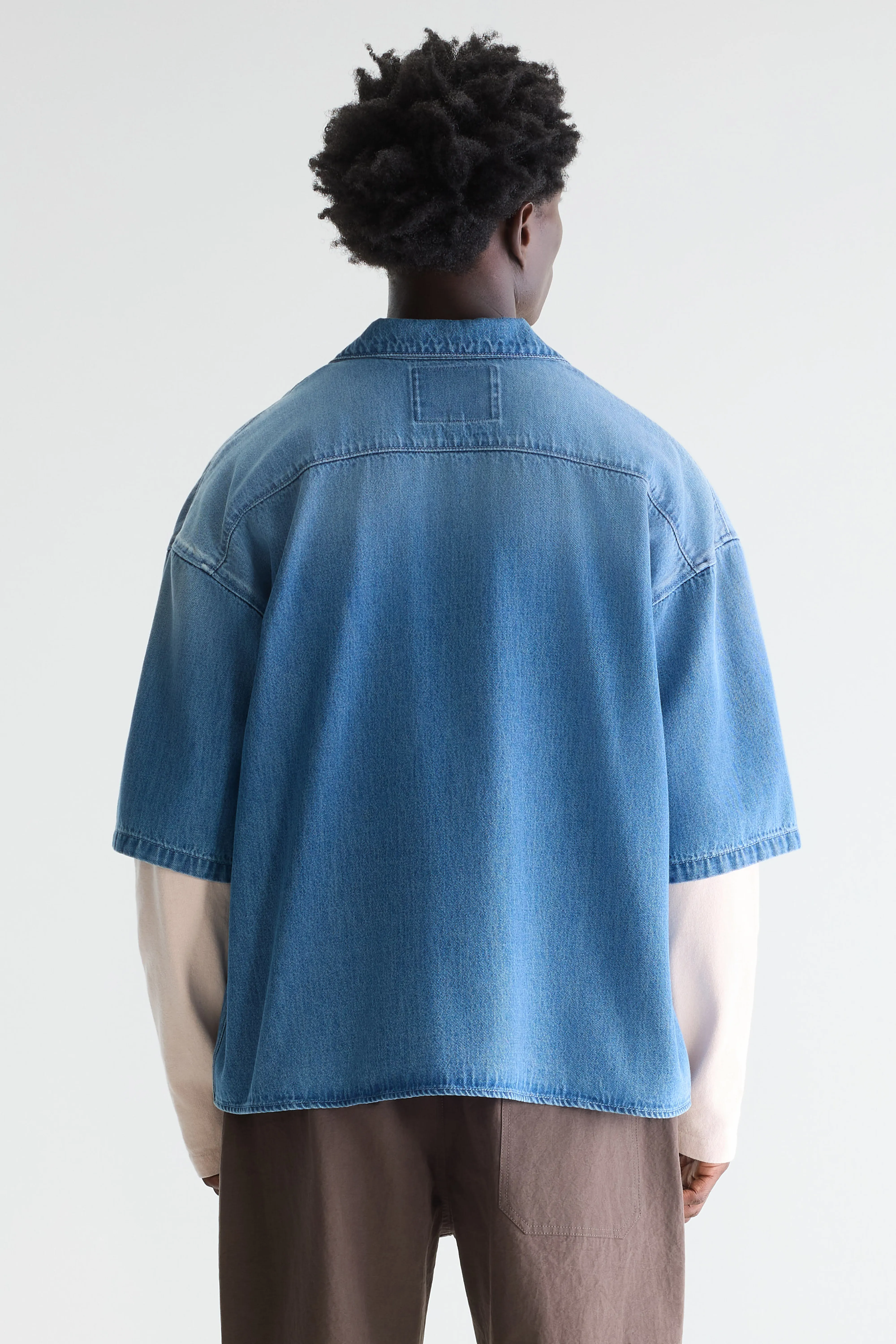 Bellerose Prim denim shirt (261 / M / HVY STONE WASH)