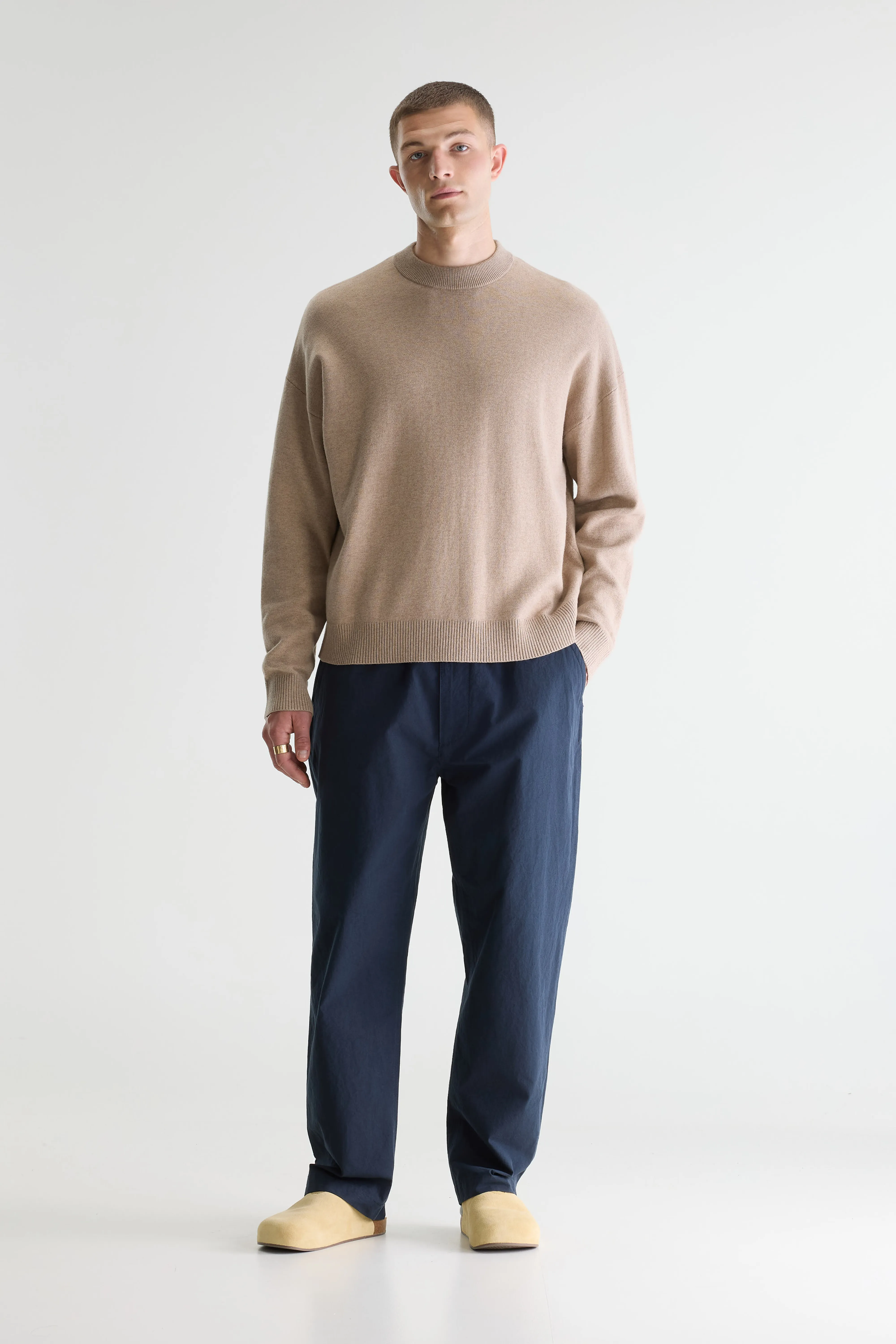 Bellerose Geolem crewneck sweater  (261 / M / CHINO)