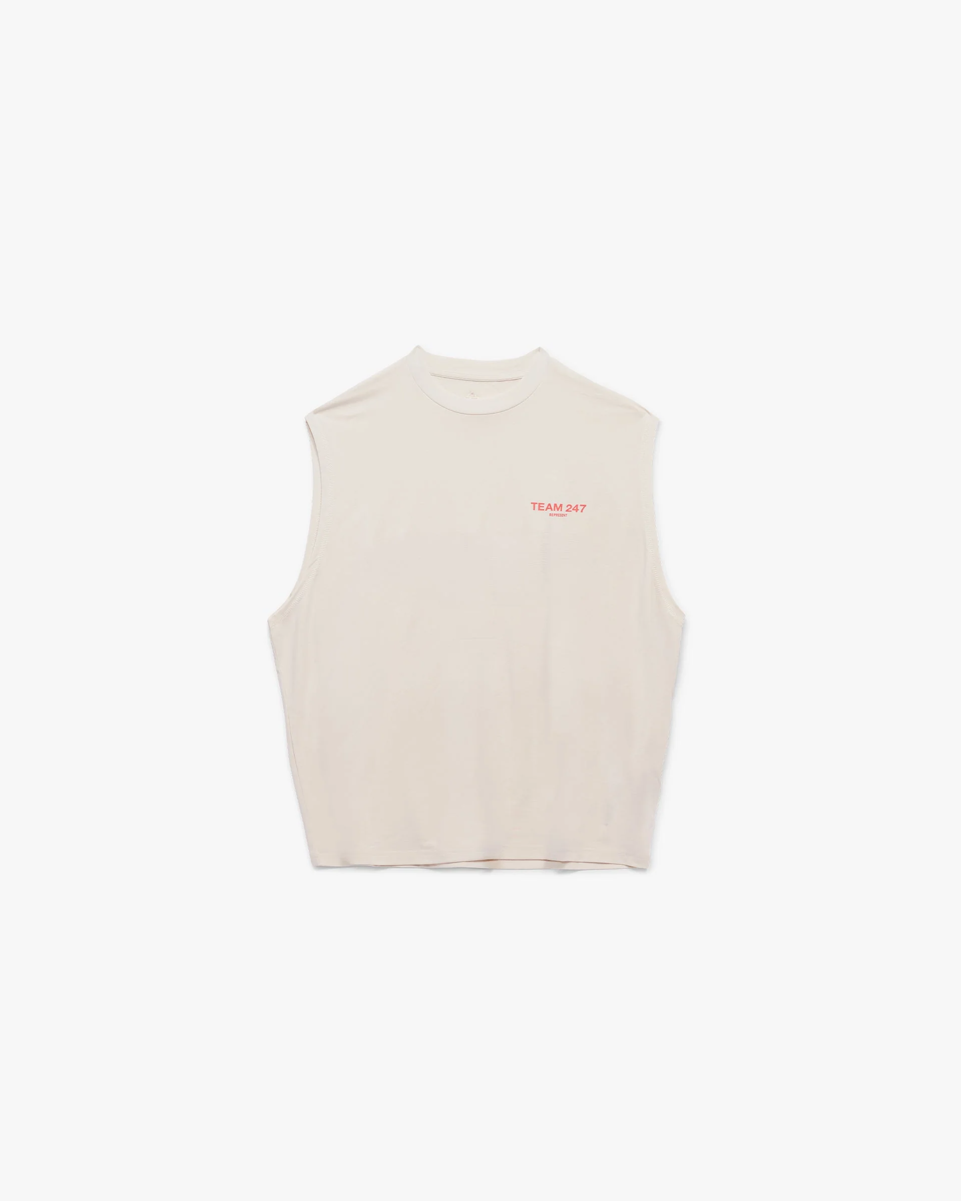 Team 247 Oversized Tank - Cream