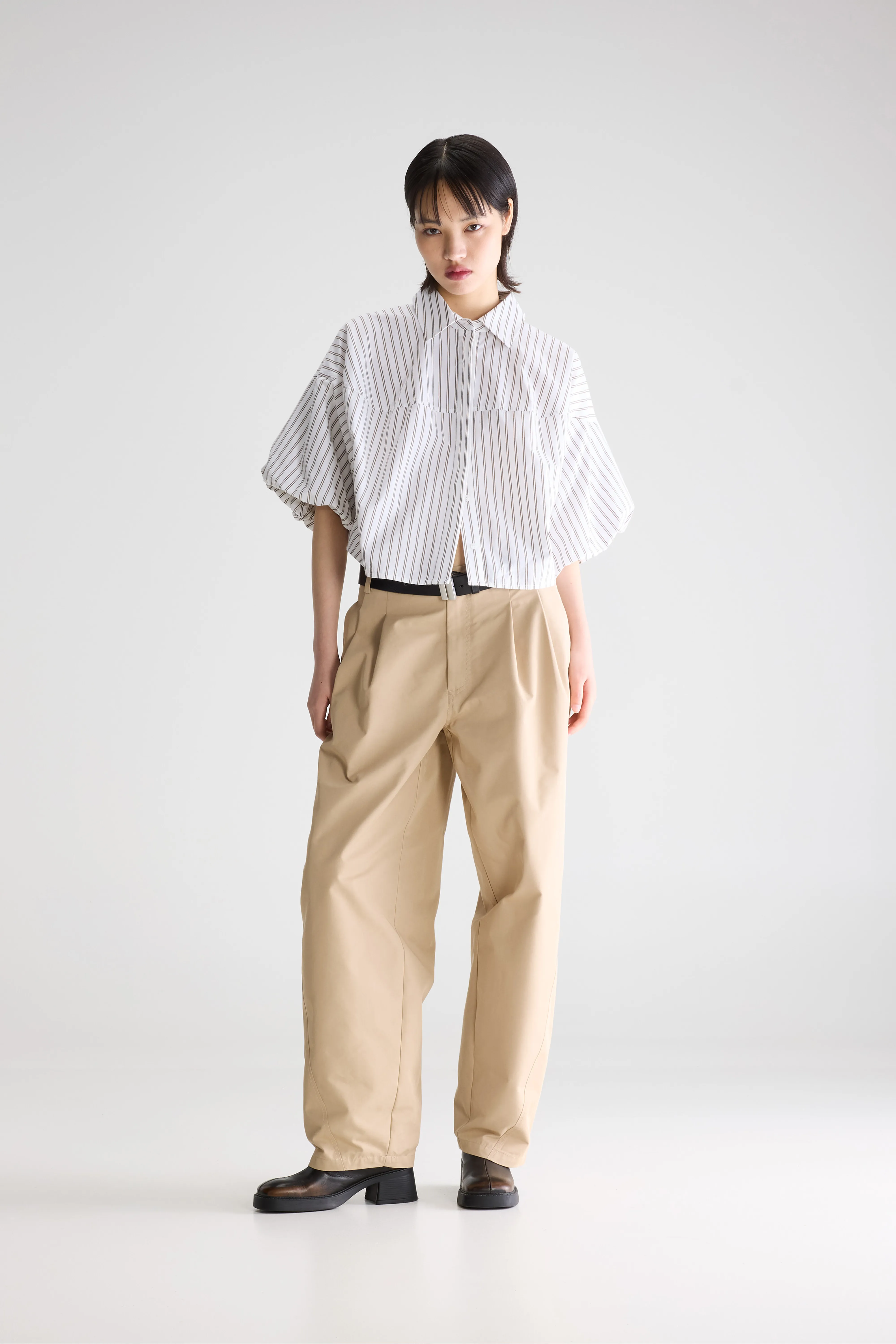Bellerose Cassy balloon shirt (261 / W / STRIPE A)
