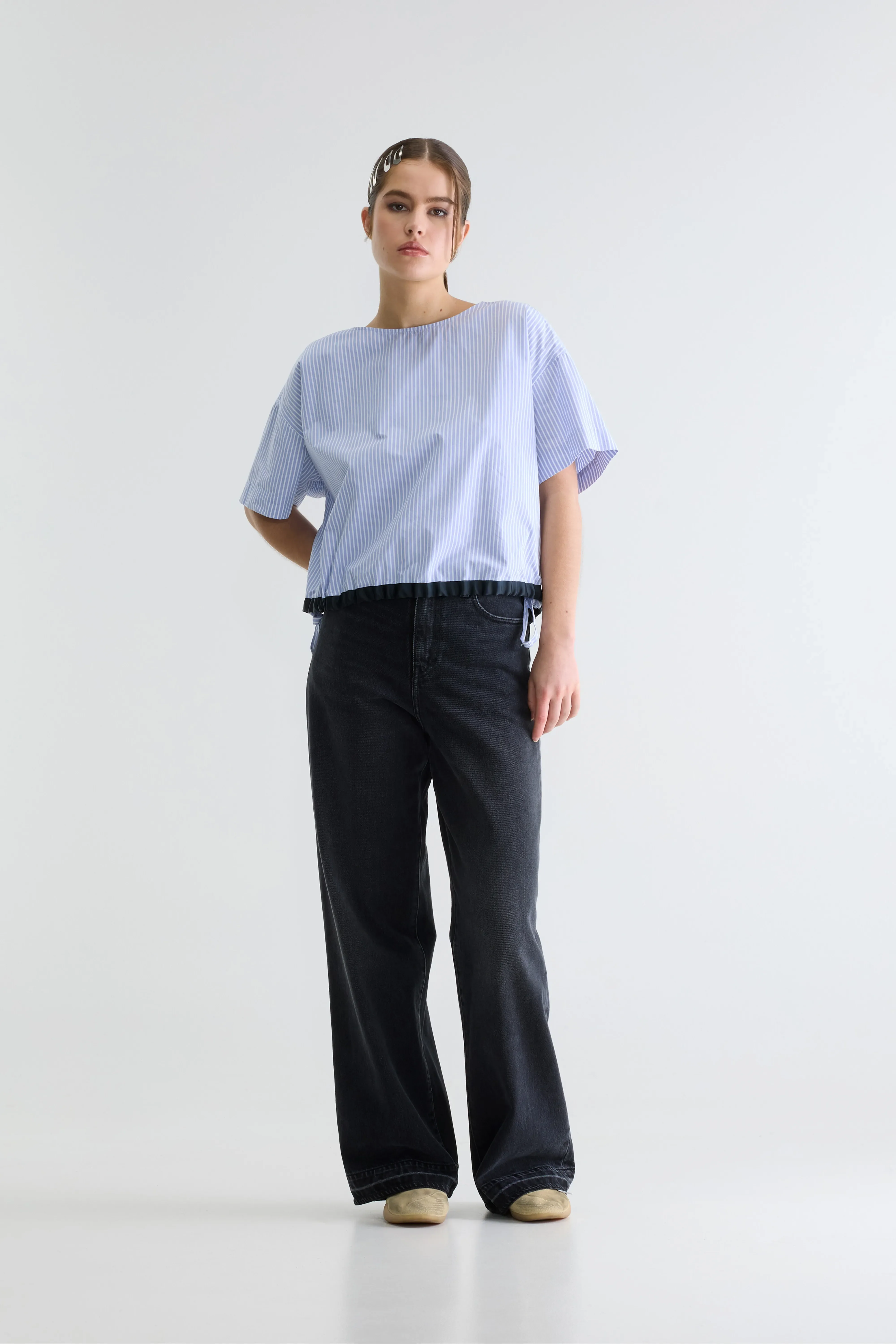 Bellerose Gian relaxed blouse (261 / W / STRIPE F)