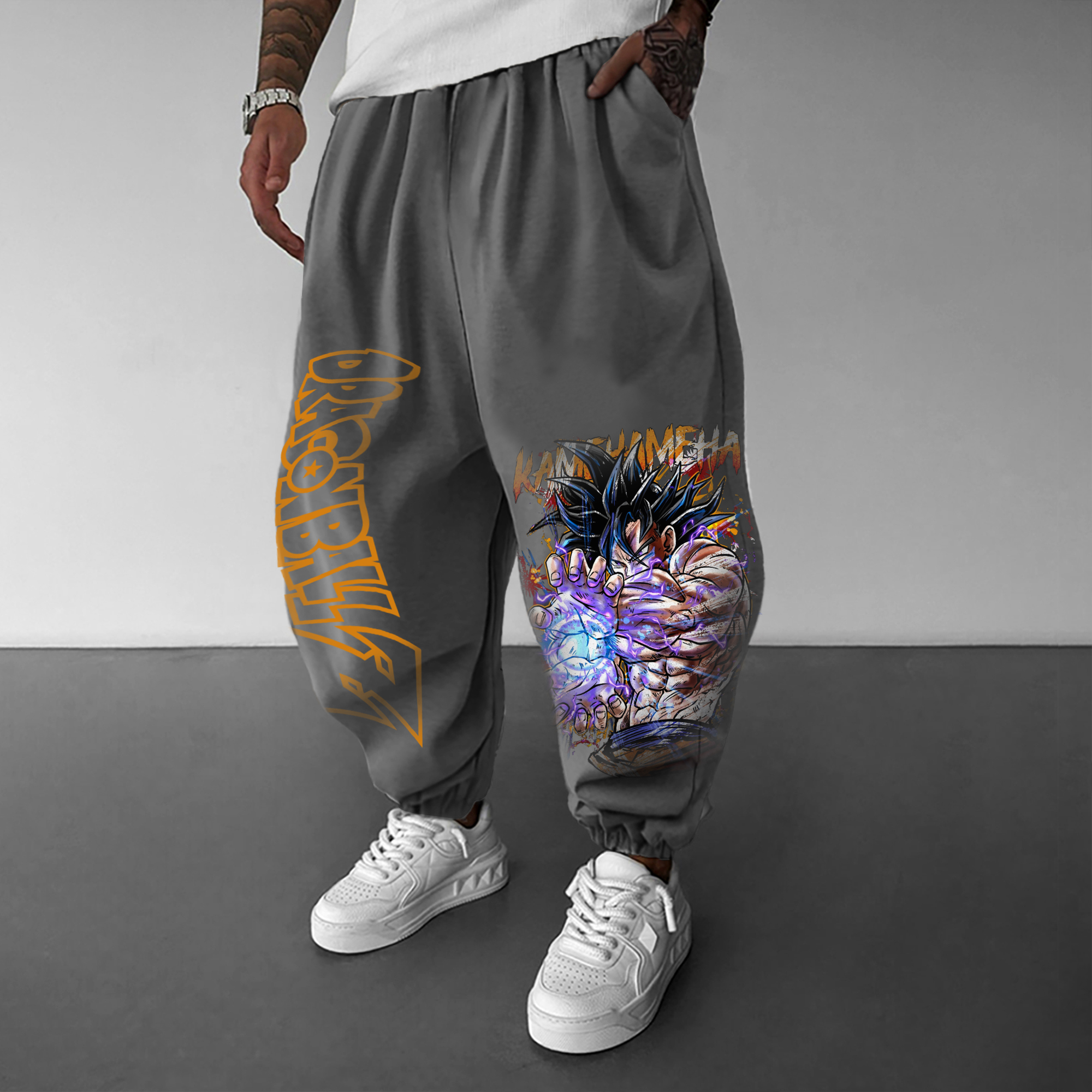 Unisex Casual Anime Streetwear Pants