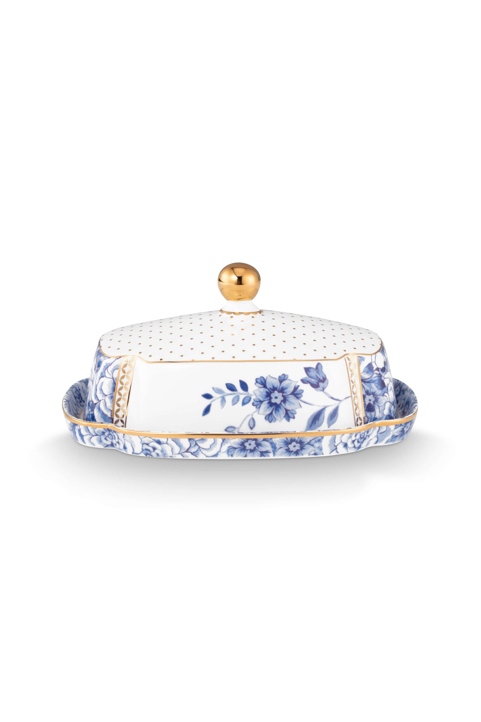 Butter Dish Royal White