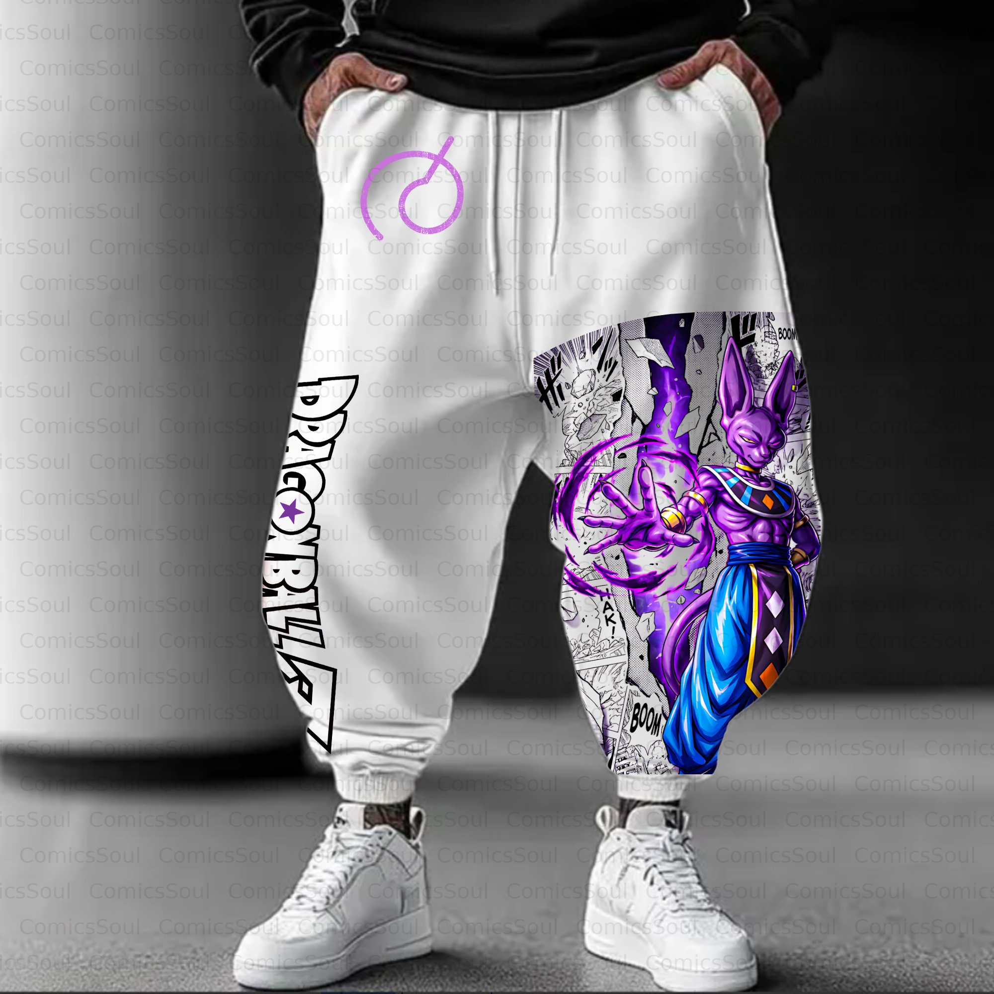 Unisex Casual Anime Streetwear Pant