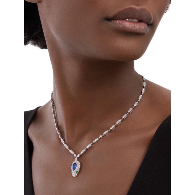 Replicate Serpenti Collection Necklace(1:1 replica) - Original Replica Club