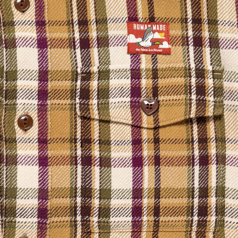 HUMAN MADE CHECK SHIRT
