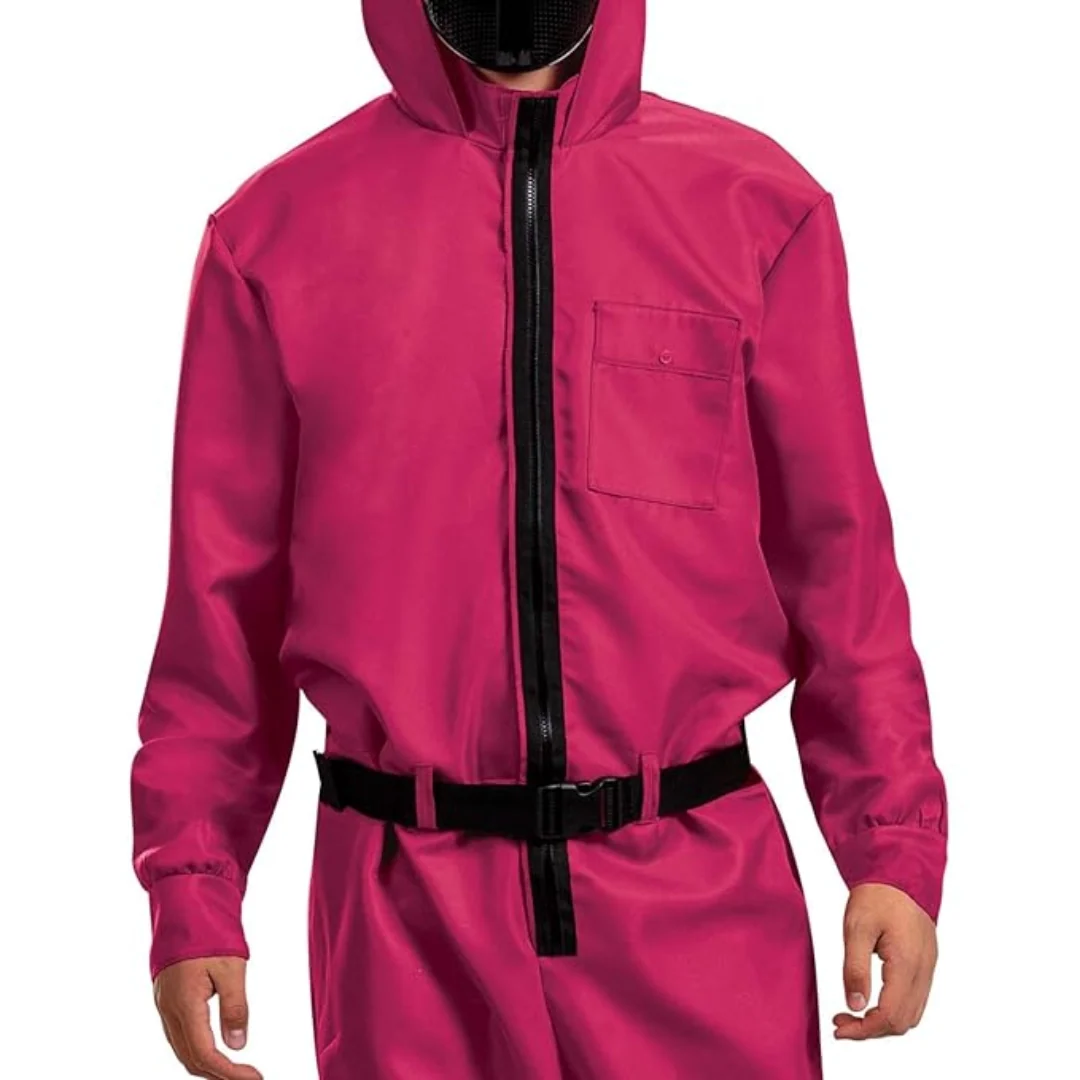 Halloween Costumes Hooded Jumpsuit Mask Outfit Set - Image 6 Halloween Costumes Hooded Jumpsuit Mask Outfit Set - Image 6