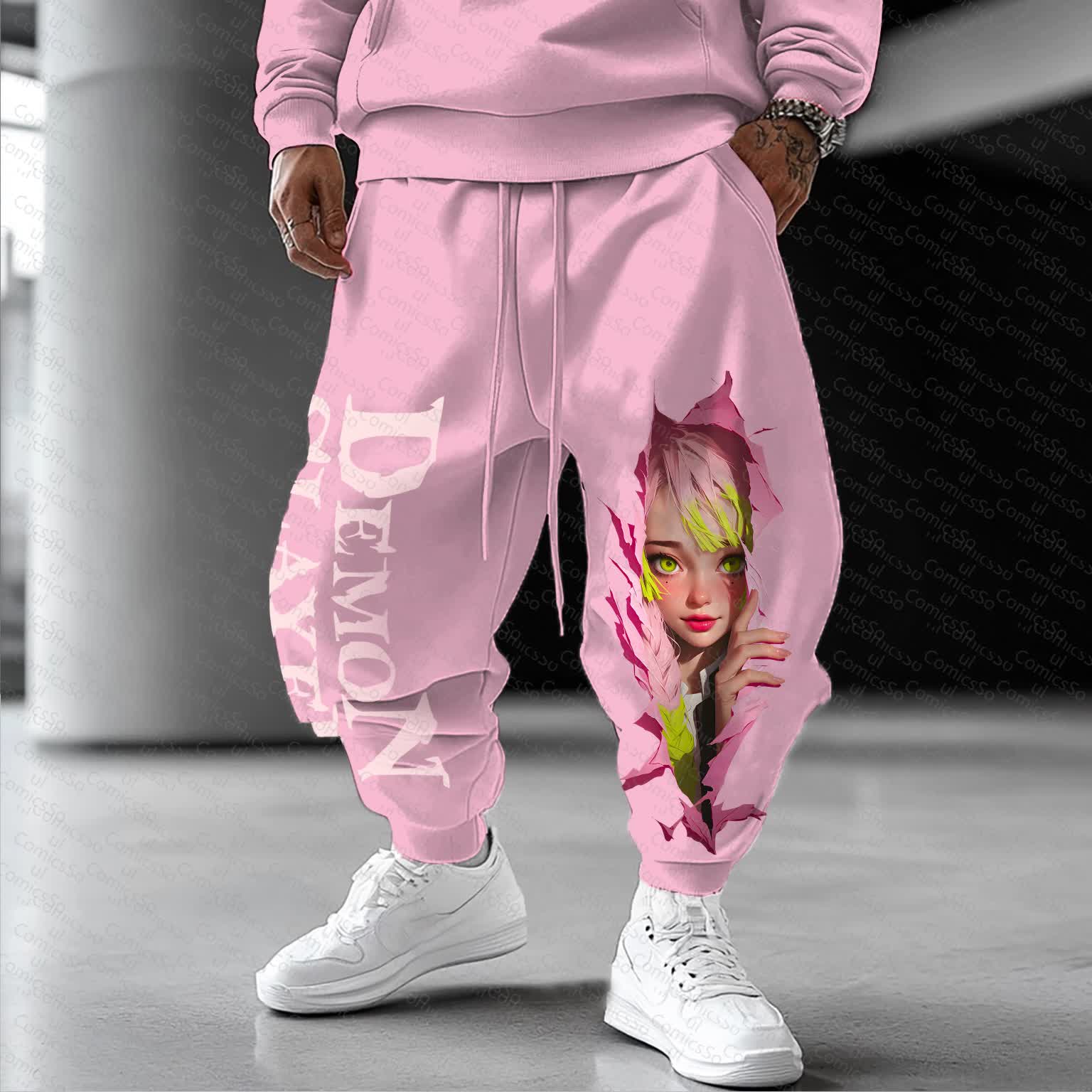 Unisex  “Comicssoul” Casual Anime Streetwear Pants