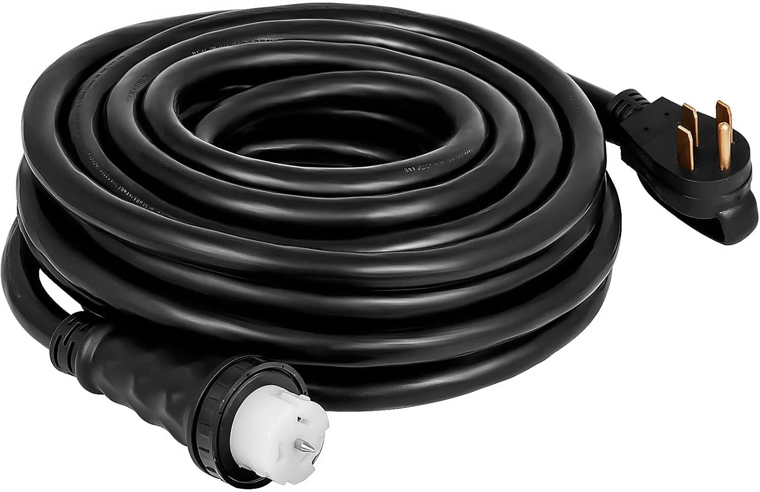VEVOR Generator Extension Cord 50 ft 50 Amp STW 125V 250V 12500W N14-50P SS2-50R CS6364 - 45446 + 45505 - Image 10 VEVOR Generator Extension Cord 50 ft 50 Amp STW 125V 250V 12500W N14-50P SS2-50R CS6364 - 45446 + 45505 - Image 10