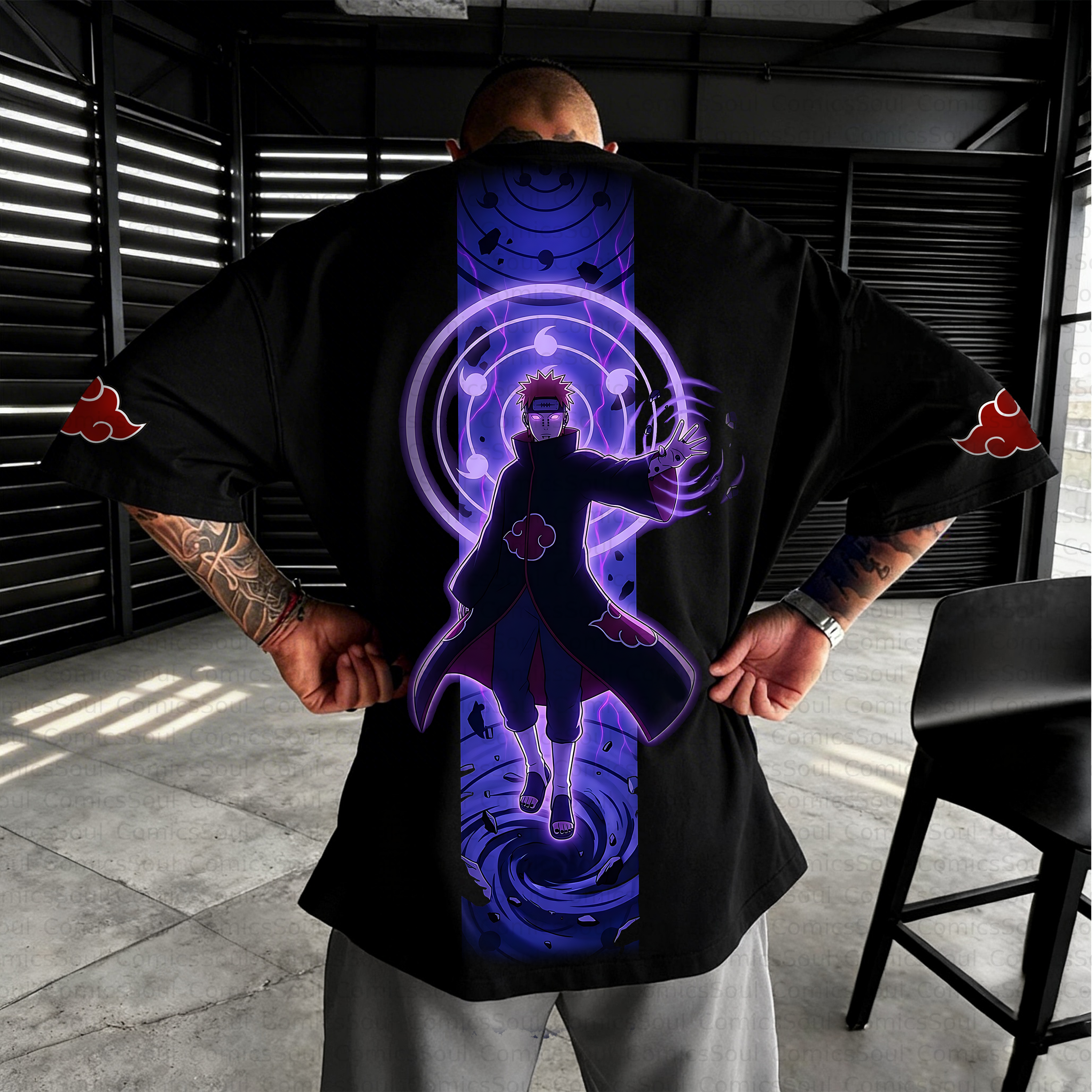 Unisex Anime Inspired Vintage T-Shirt