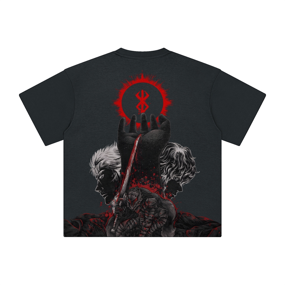 Unisex Anime Inspired Vintage T-Shirt TeeThreads Sustain the Scene with Custom Apparel