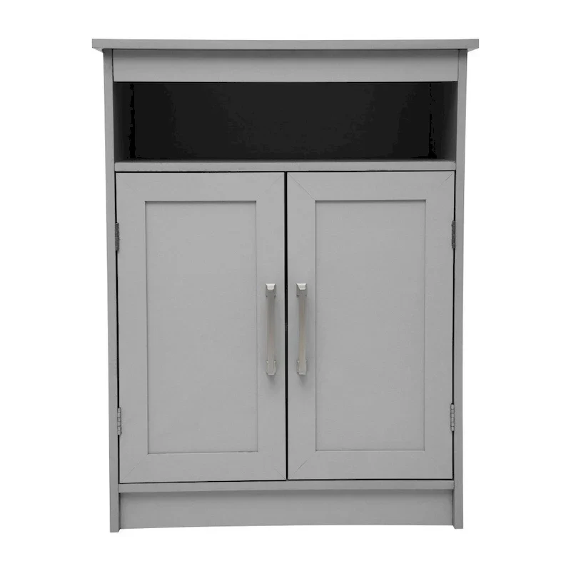Magnetic Closure Floor Cabinet Organizer with Shelves