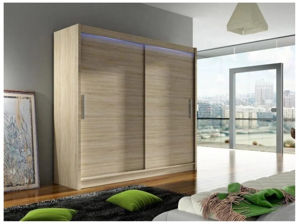 Armario Francomuebleses 100 Francomuebleses 215x180x58cm Puertas de armario - Correderas