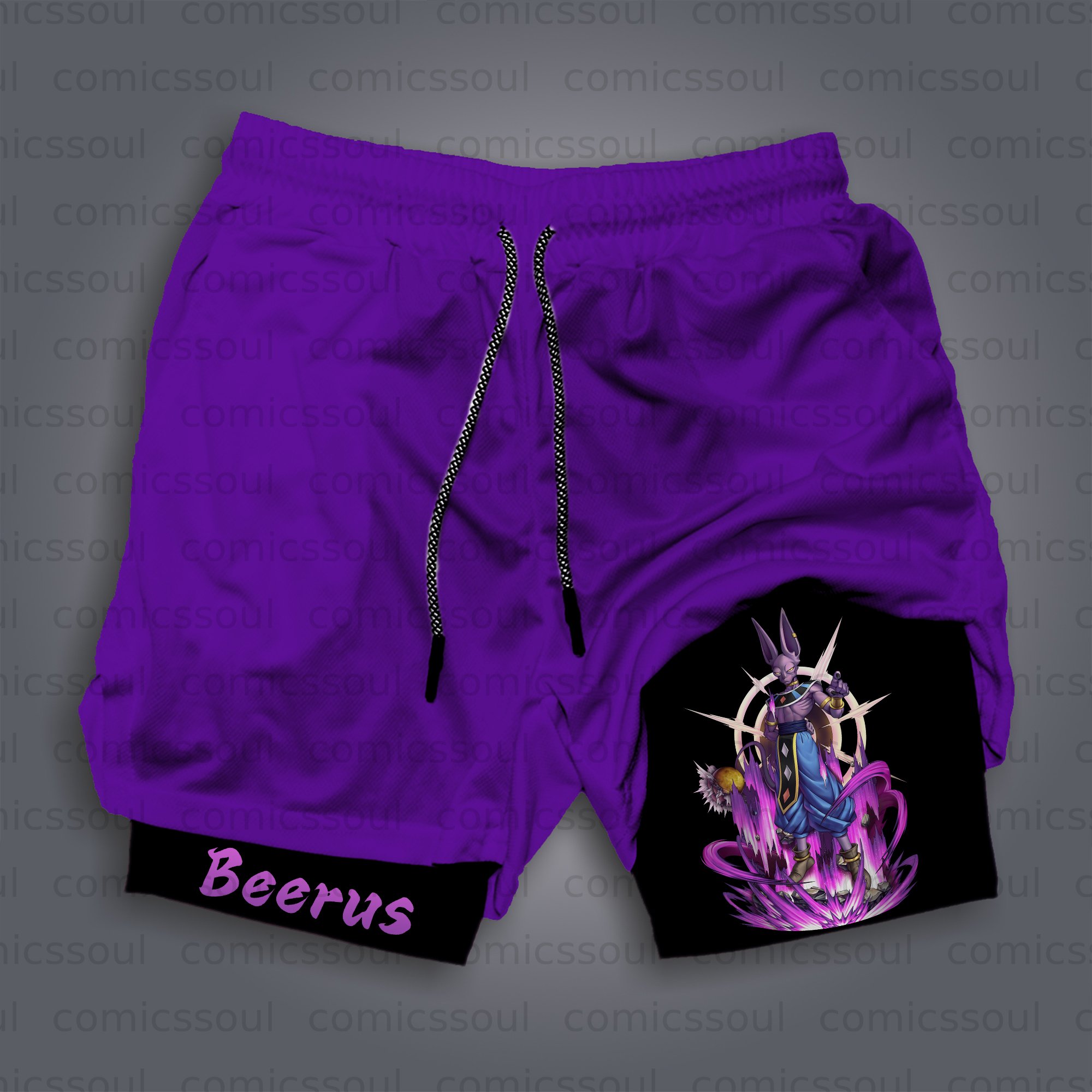 Unisex Casual Anime Streetwear Shorts