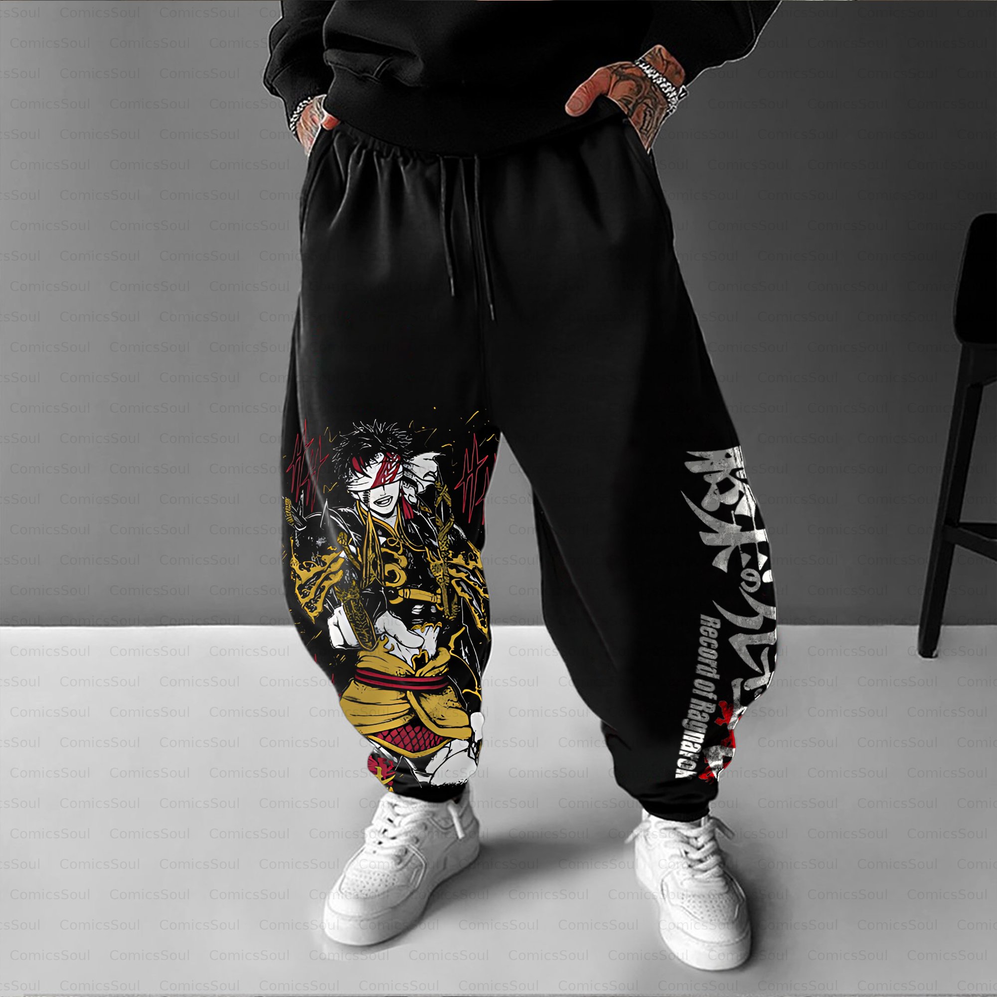 Unisex Casual Anime Streetwear Pant