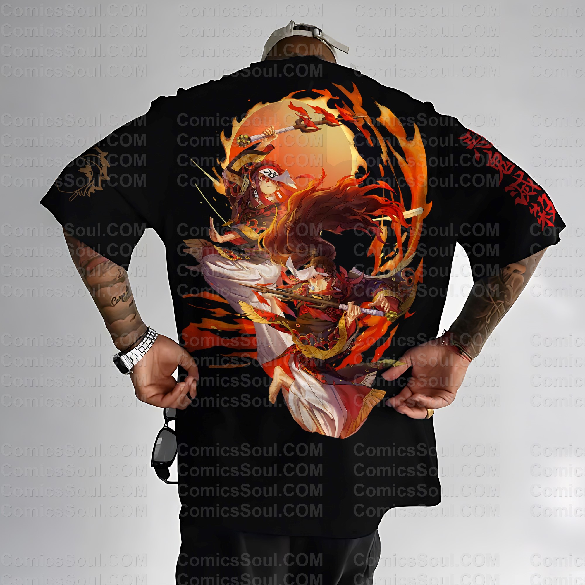 Unisex Anime Inspired Vintage T-Shirt| KNY