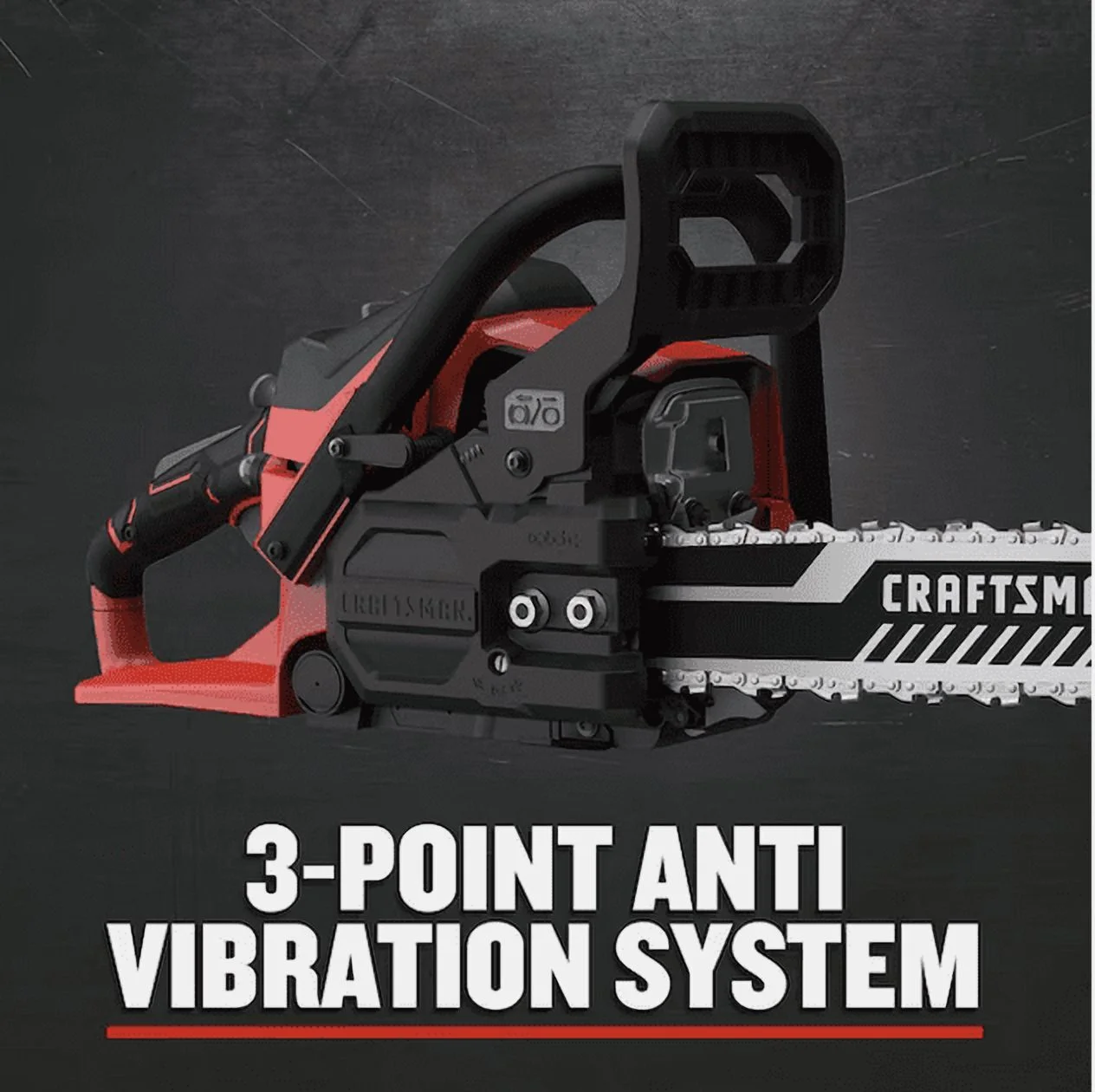 Craftsman S1450 CMXGSAMY42N4 42cc 2-Cycle 14" Gas Chainsaw - Image 11