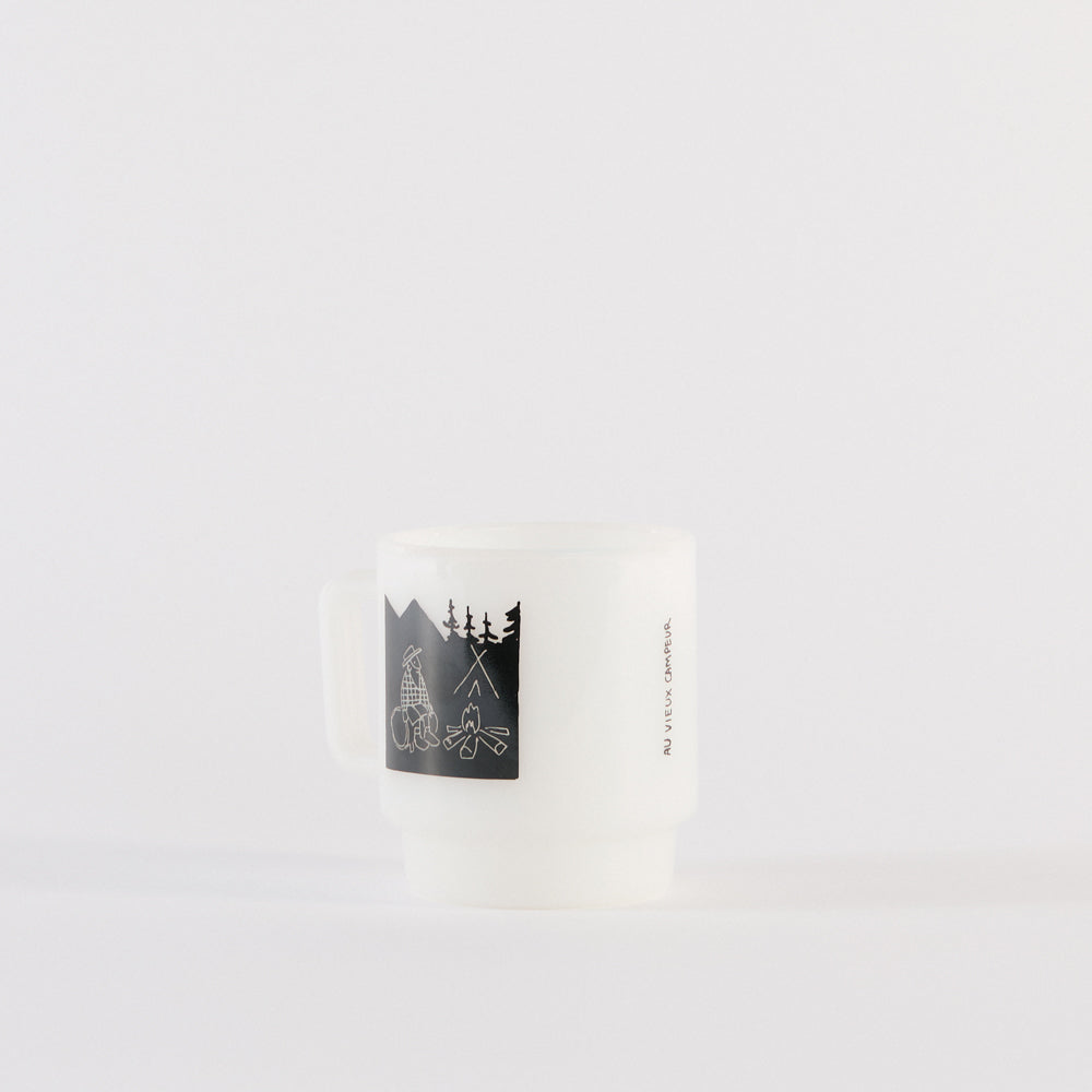 Mug Au Vieux Campeur - Feu de camp