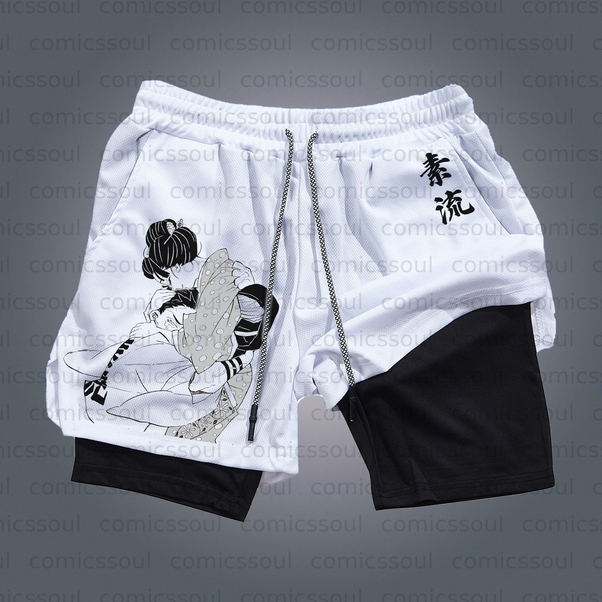 Unisex Casual Anime Streetwear Shorts