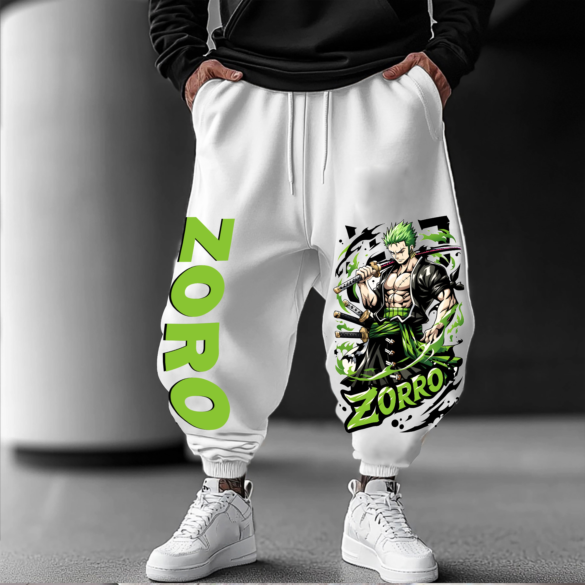Unisex Anime Printed  Pants丨 Comicssoul