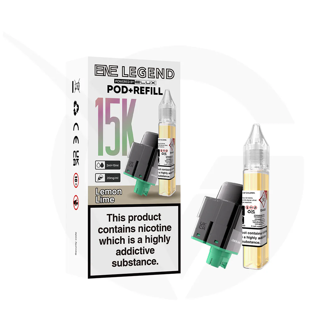 elux legend 15k Lemon Lime Elux ENE Legend 15k Refill Pods