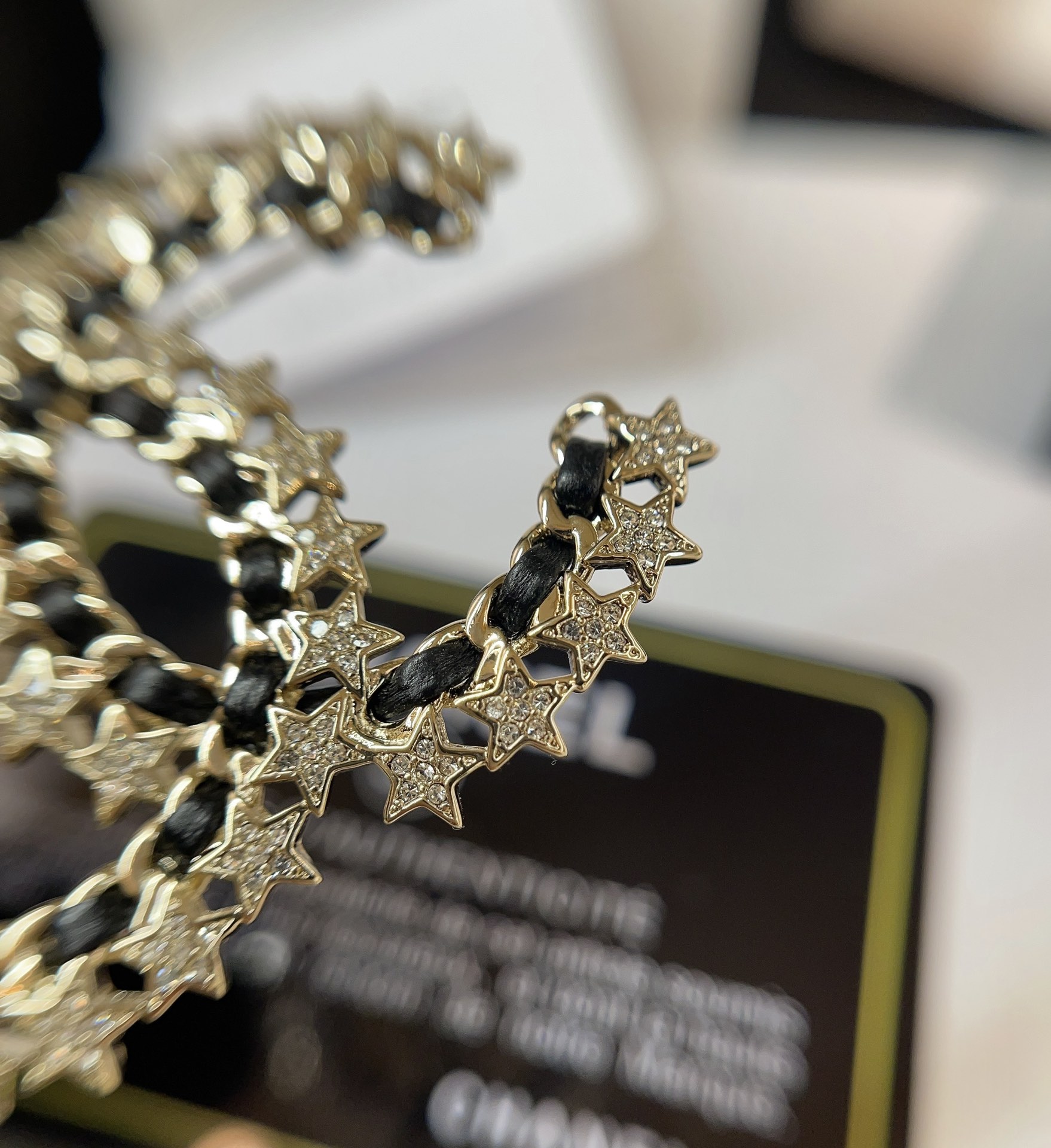 Chanel Little Star Leather Wrap CC Brooch - Original Replica Club