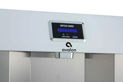 Avalon Wall Mounted Water Fountain with Bottle Filling Station, High Capacity Cooling, Sensor Dispensing, Self Cleaning
