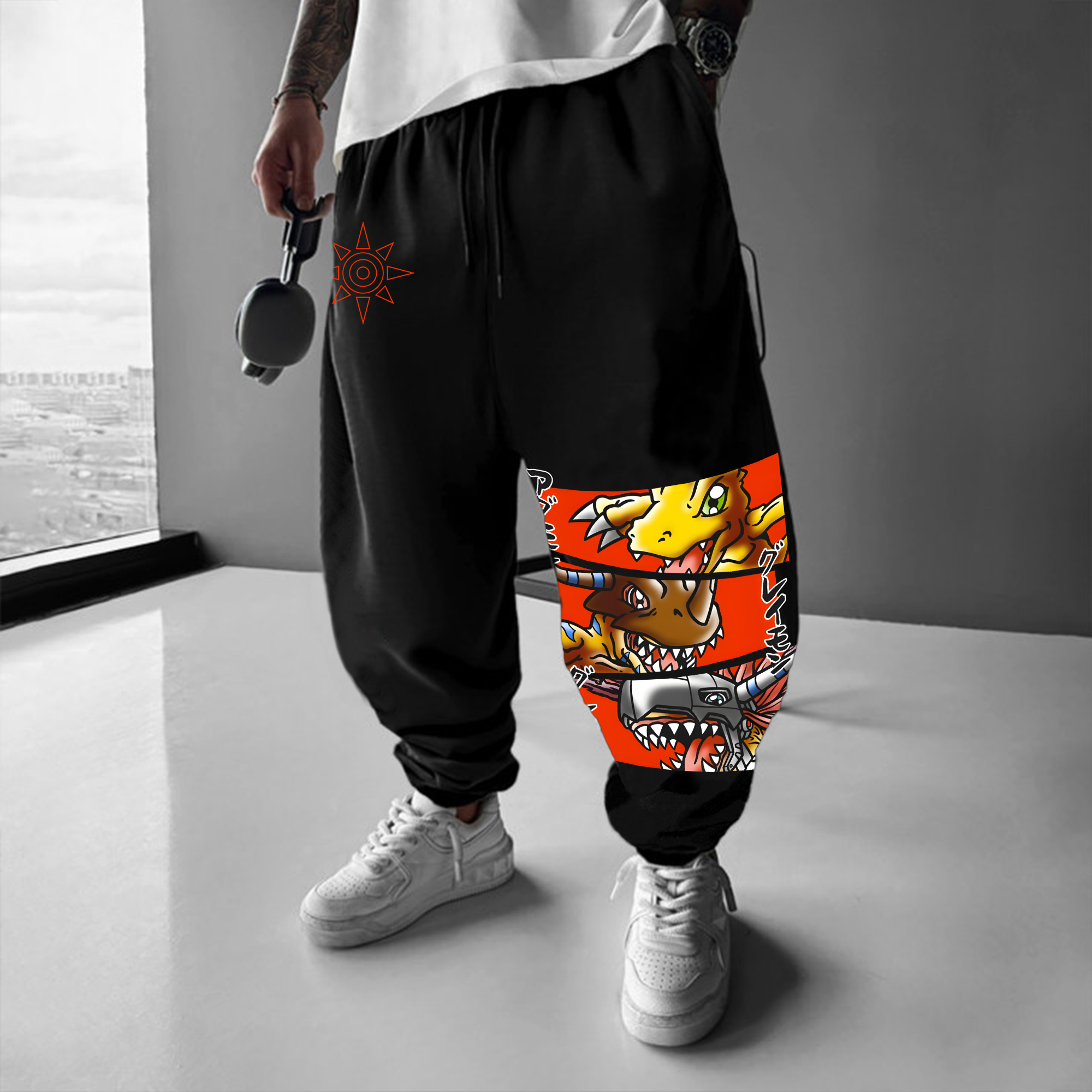 Unisex “Comicssoul” Anime Style Retro Pants
