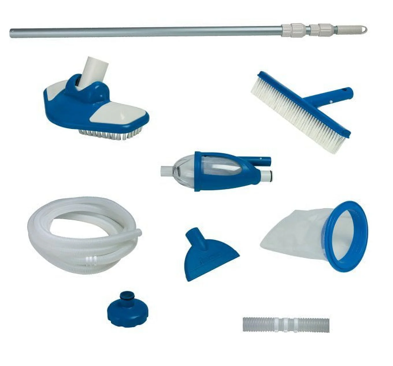 Intex 12' x 30" Metal Frame Swimming Pool w/ Filter Pump & Pool Maintenance Kit - Image 9