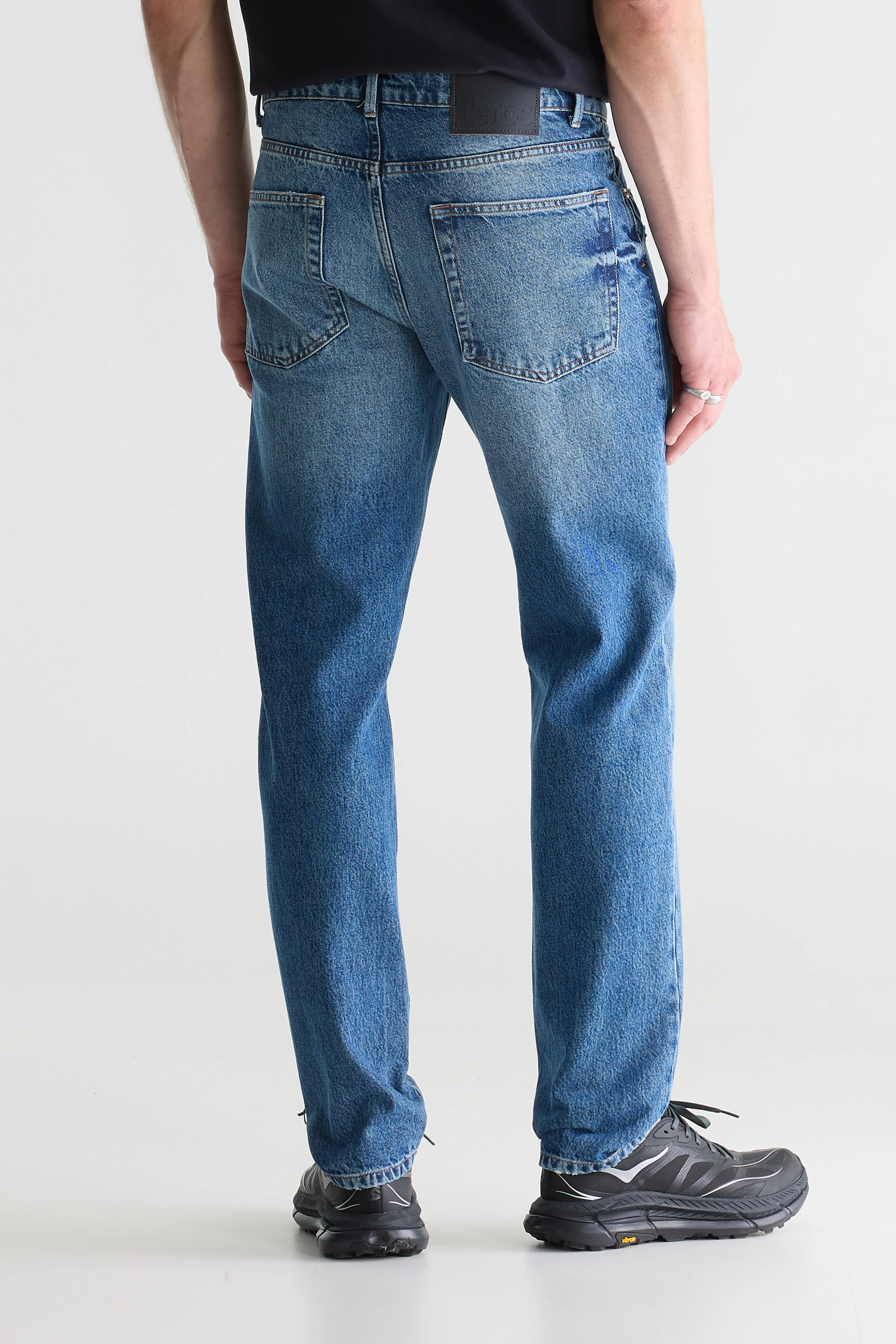 Bellerose Denim N. 04 - Slim blue jeans (251 / M / MD BLUE MARBLE)