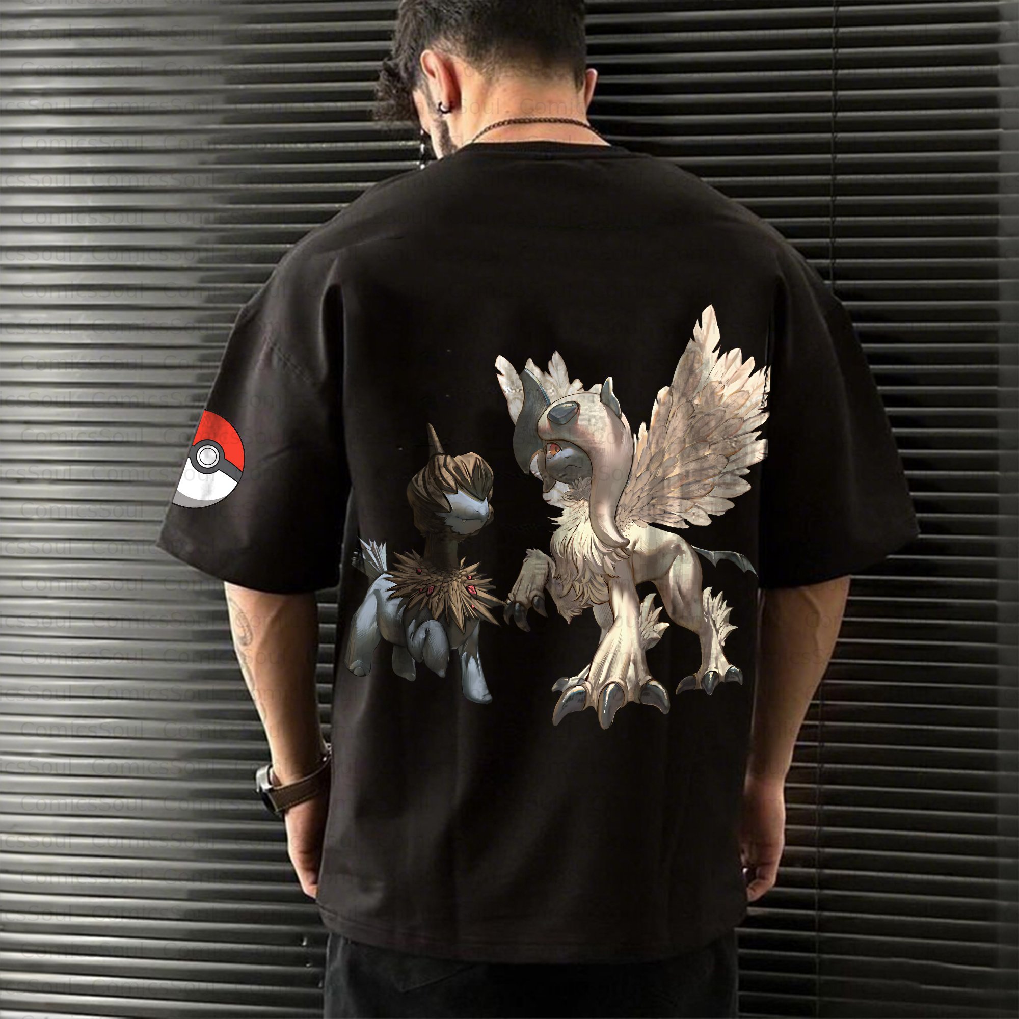 Unisex Anime Inspired Vintage T-Shirt
