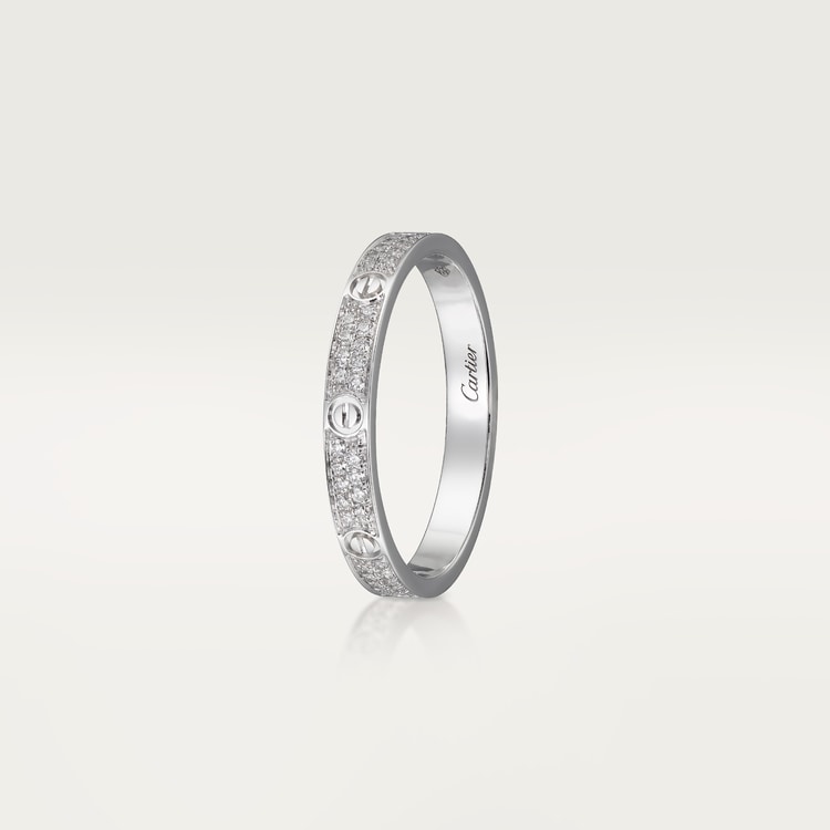 Replicate LOVE ring, mini model, paved(1:1 replica) - Original Replica Club
