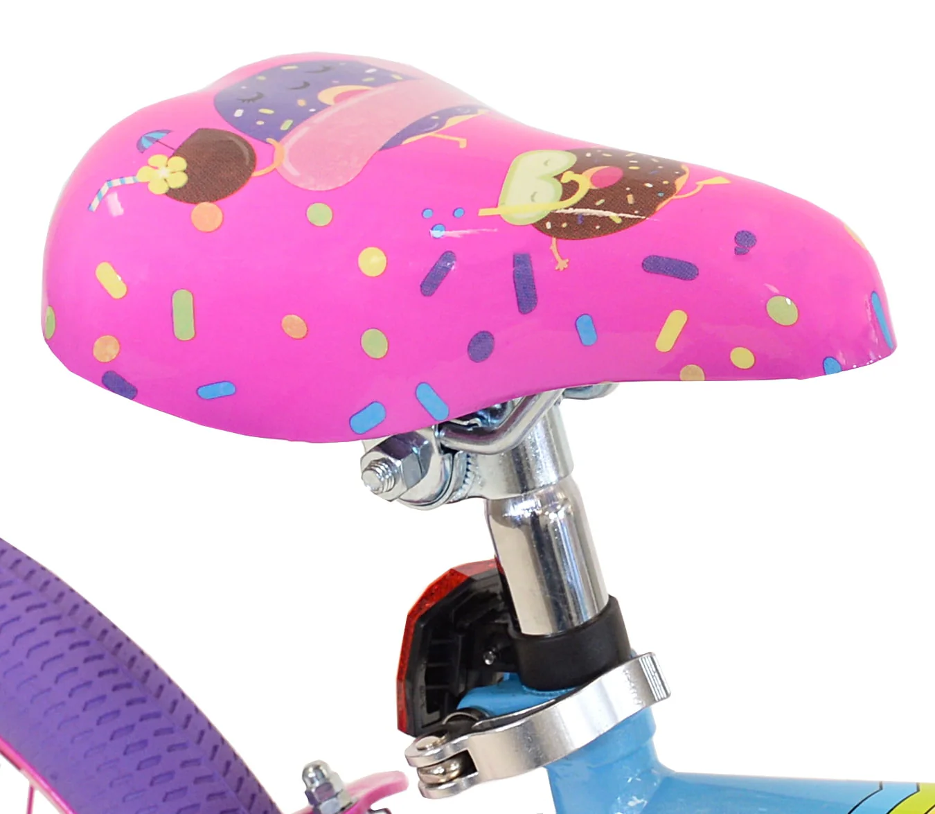 Kent Bicycles 18" Sweetness Girls Child Bike, Purple/Pink/Blue - Image 4